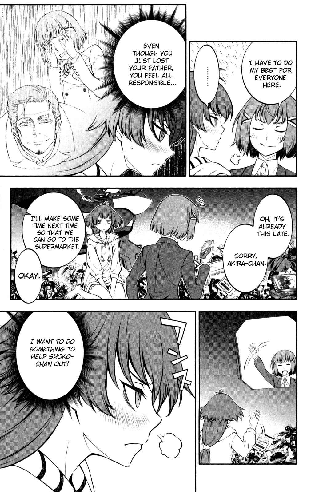 Kakumeiki Valvrave Chapter 3.2 page 12 - Chapter 3 v2 : The Girld who was Called the "Little Witch"