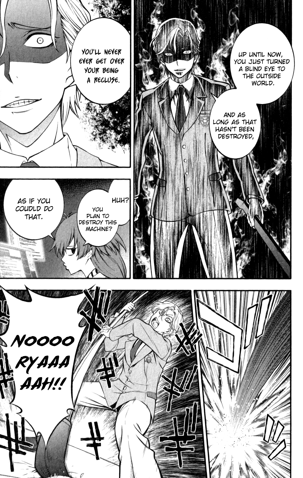 Kakumeiki Valvrave Chapter 3.2 page 22 - Chapter 3 v2 : The Girld who was Called the "Little Witch"