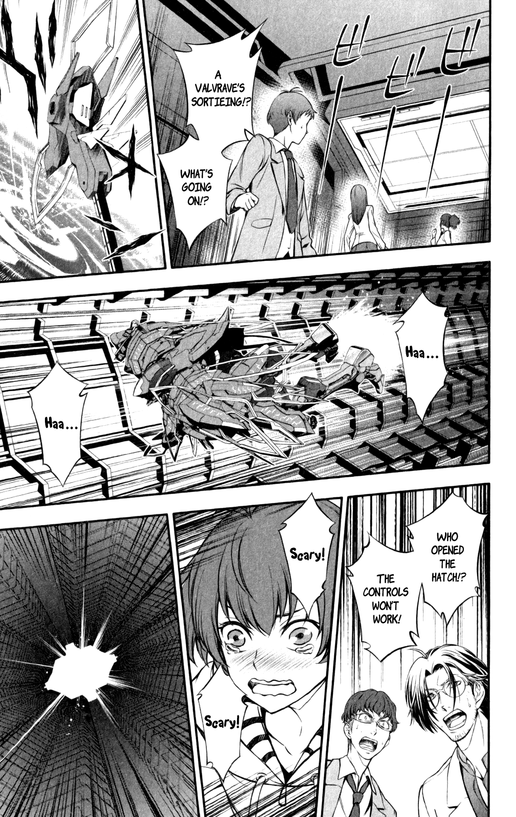 Kakumeiki Valvrave Chapter 3.2 page 24 - Chapter 3 v2 : The Girld who was Called the "Little Witch"