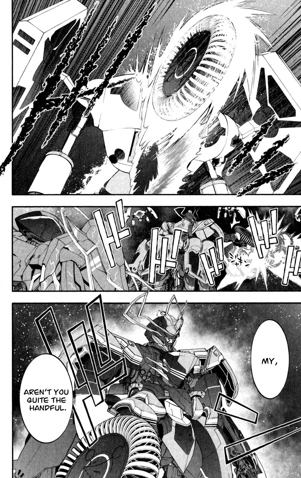 Kakumeiki Valvrave Chapter 3.2 page 32 - Chapter 3 v2 : The Girld who was Called the "Little Witch"