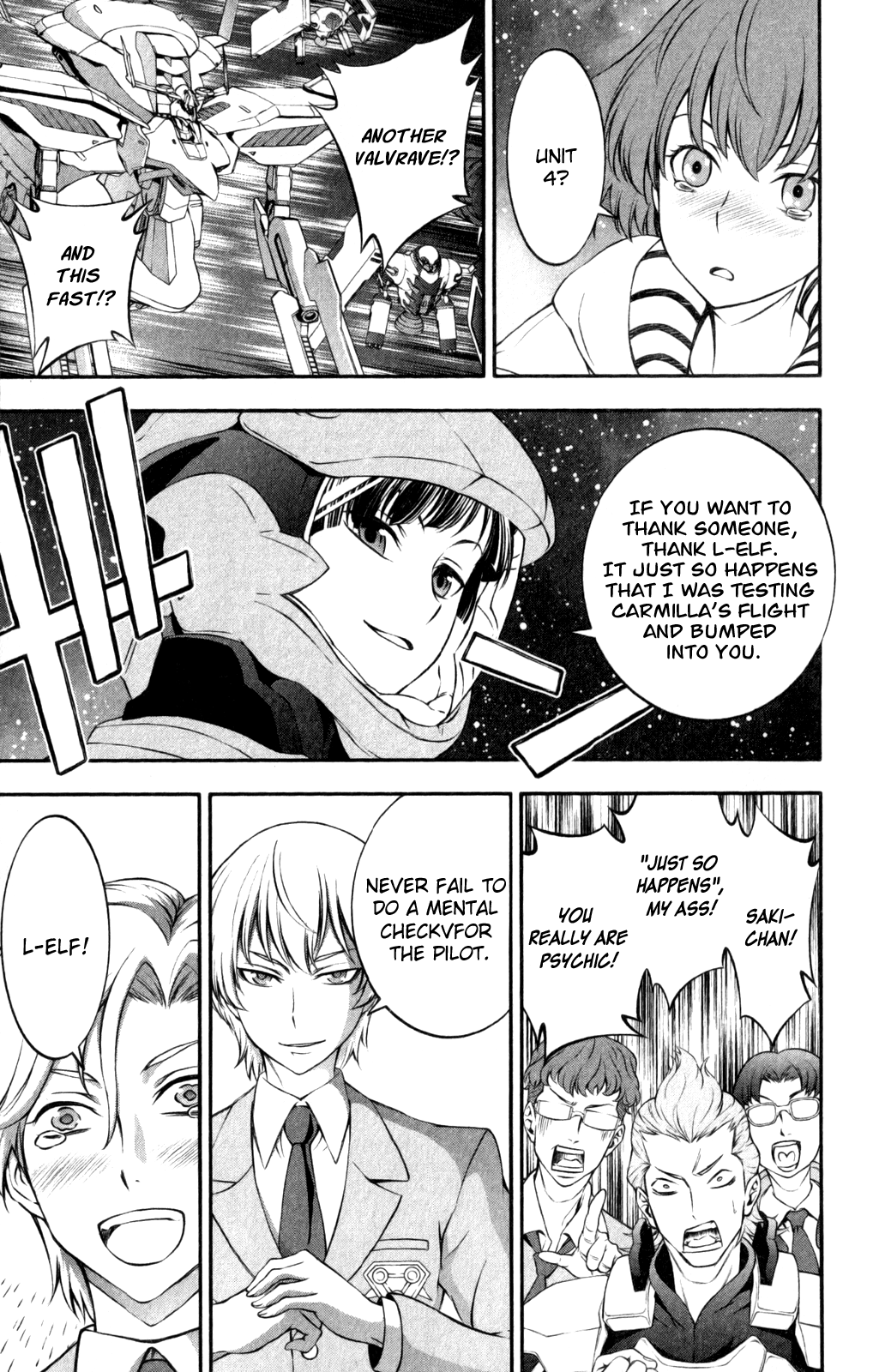 Kakumeiki Valvrave Chapter 3.2 page 33 - Chapter 3 v2 : The Girld who was Called the "Little Witch"