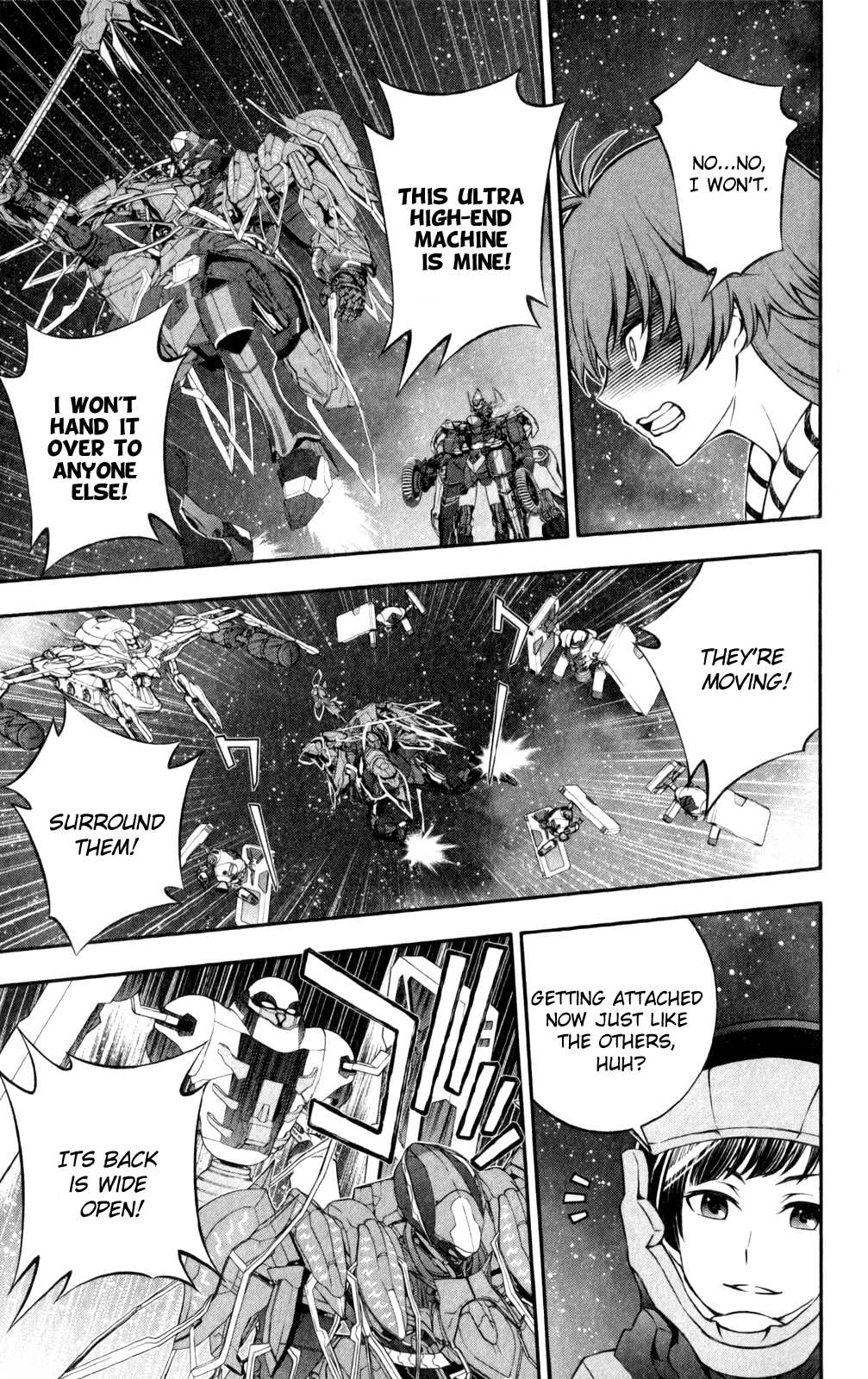 Kakumeiki Valvrave Chapter 3.2 page 35 - Chapter 3 v2 : The Girld who was Called the "Little Witch"