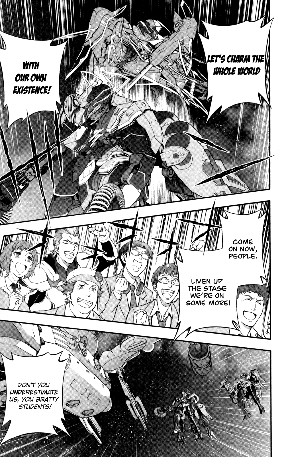 Kakumeiki Valvrave Chapter 3.2 page 37 - Chapter 3 v2 : The Girld who was Called the "Little Witch"