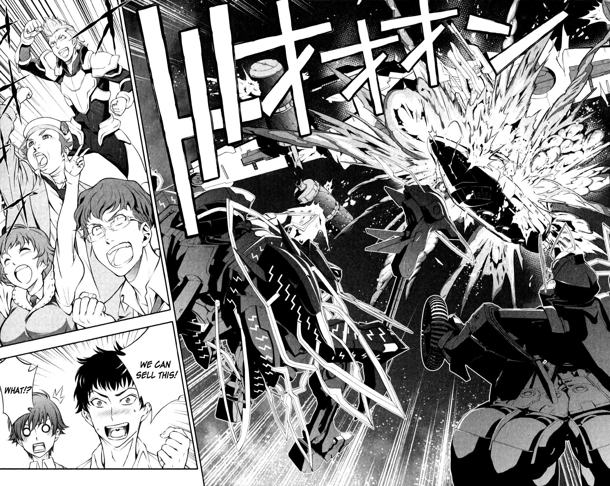 Kakumeiki Valvrave Chapter 3.2 page 40 - Chapter 3 v2 : The Girld who was Called the "Little Witch"
