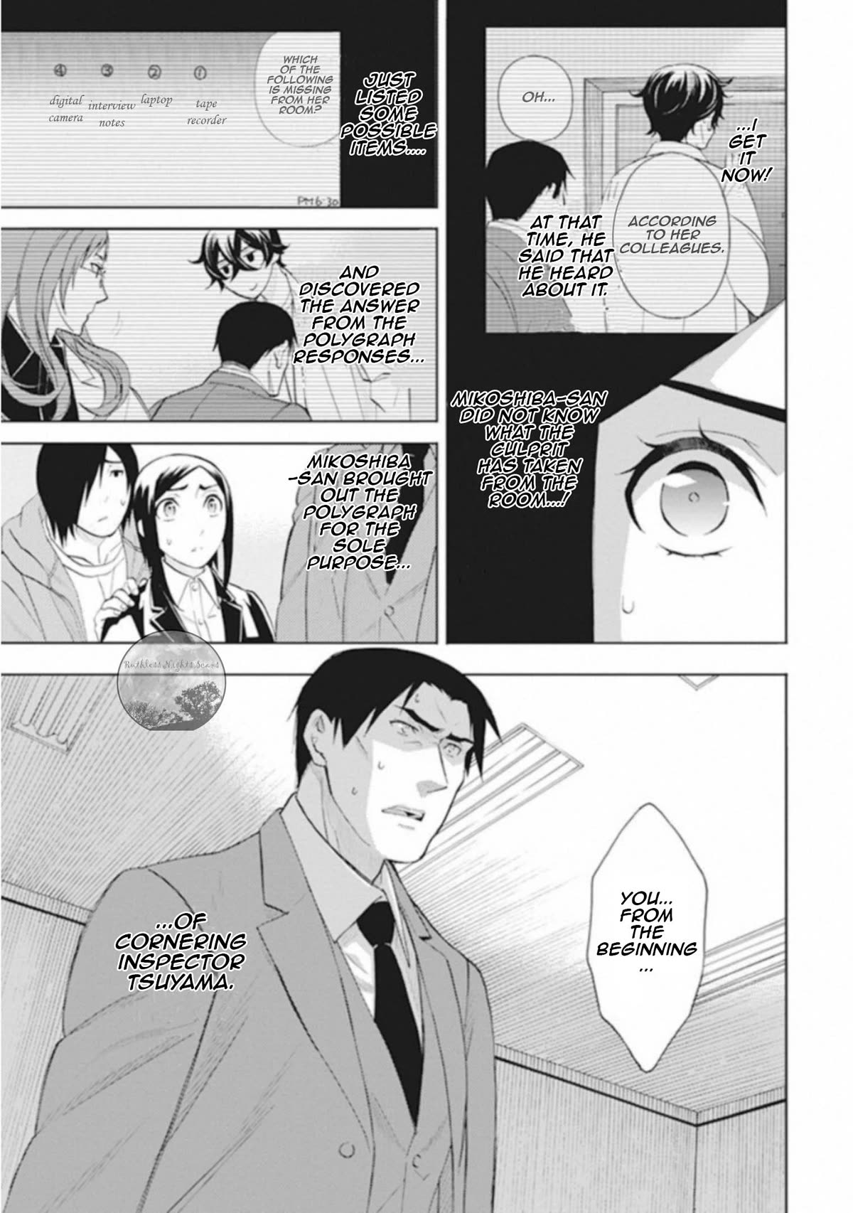 Kakuritsu Sousakan Mikoshiba Gakuto Chapter 11 page 14 - Chapter 11: The closed room game 3 [END]