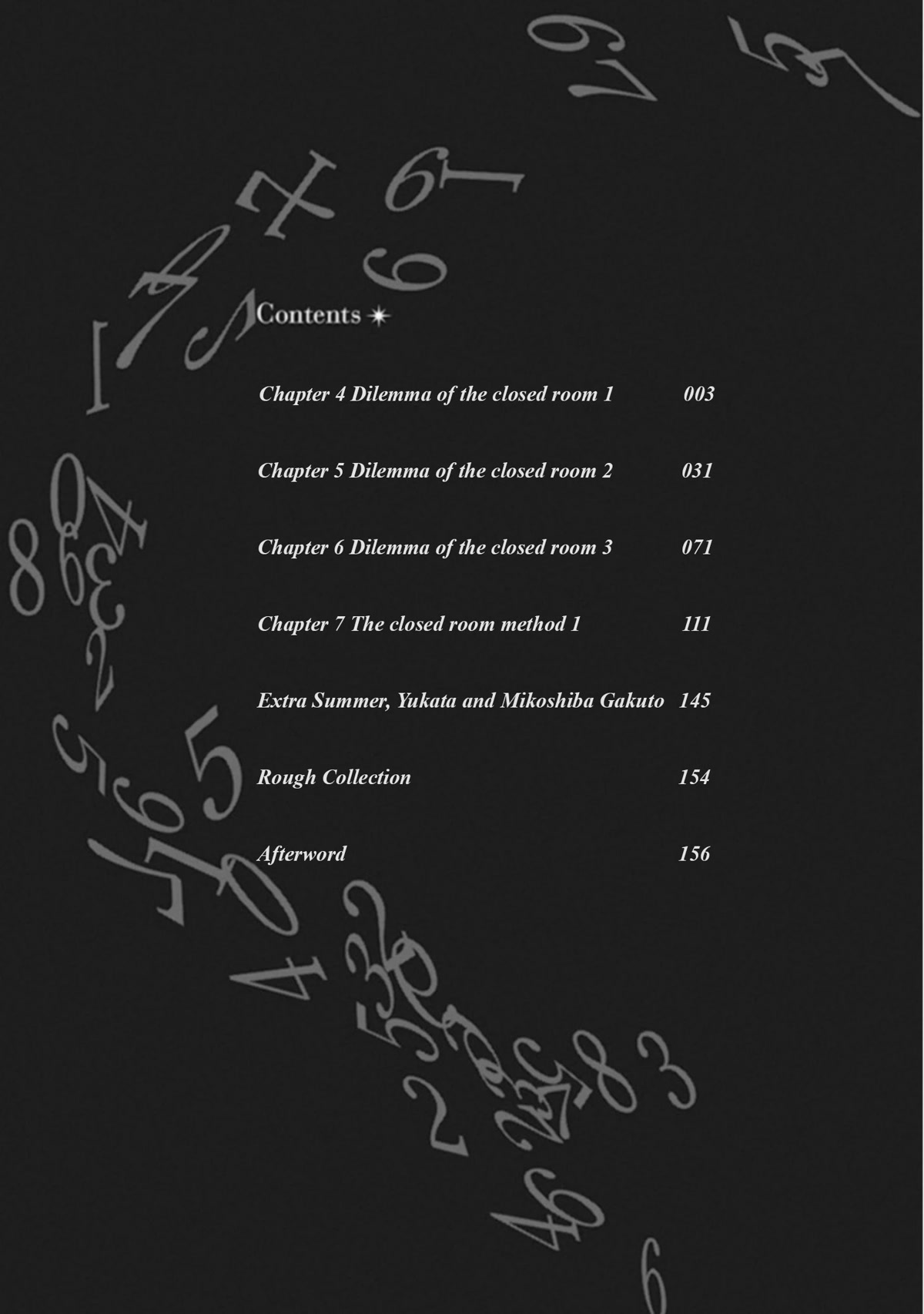 Kakuritsu Sousakan Mikoshiba Gakuto Chapter 4 page 4 - Chapter 4: Dilemma of the closed room 1