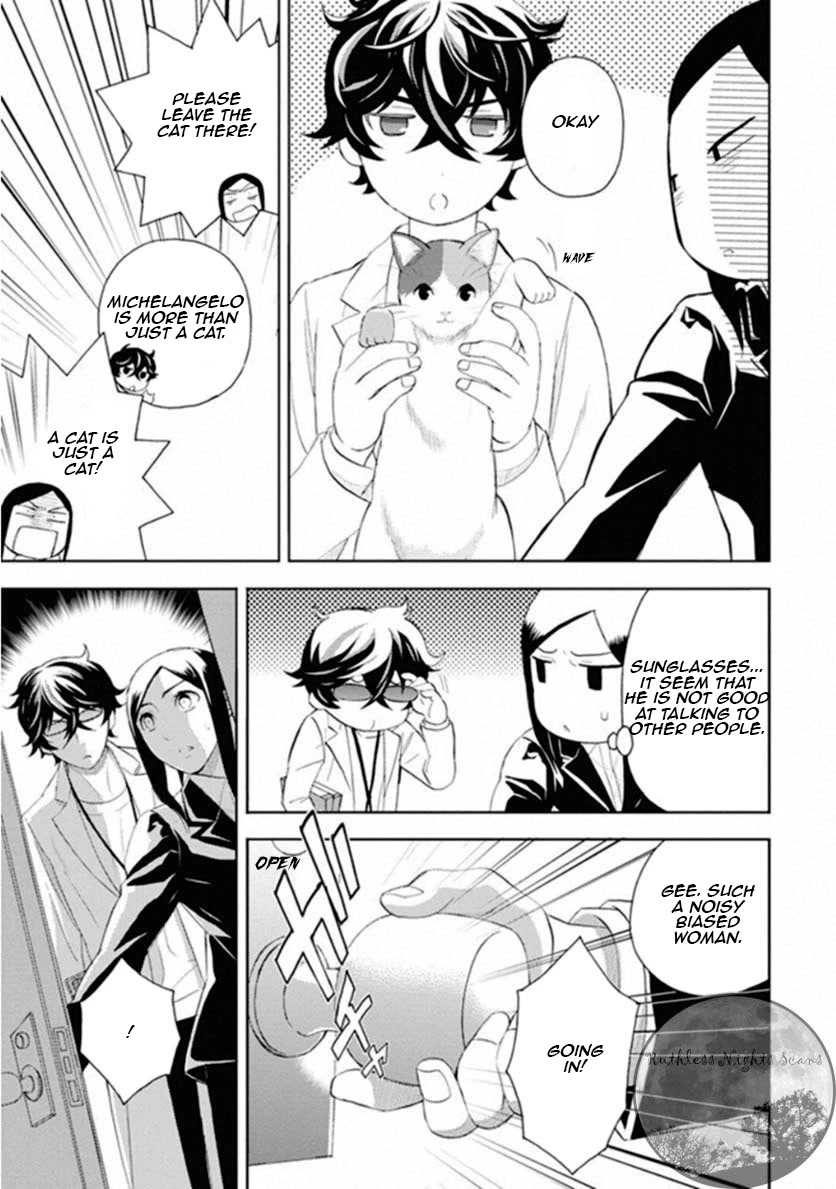 Kakuritsu Sousakan Mikoshiba Gakuto Chapter 5 page 15 - Chapter 5: Dilemma of the closed room 2