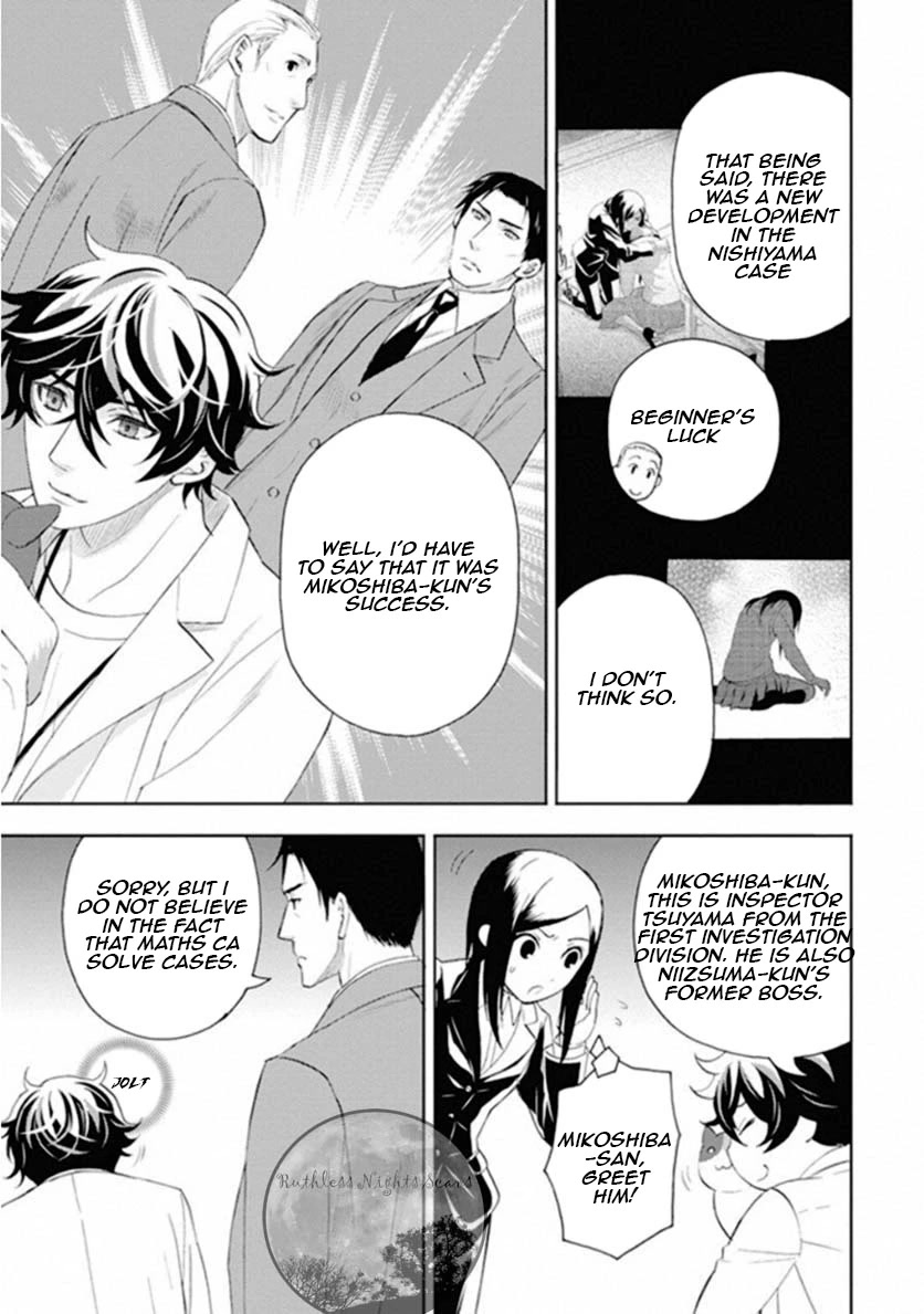 Kakuritsu Sousakan Mikoshiba Gakuto Chapter 5 page 9 - Chapter 5: Dilemma of the closed room 2