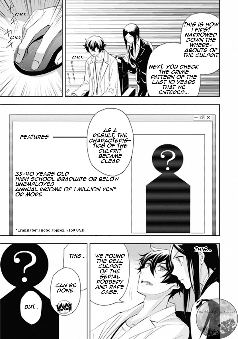 Kakuritsu Sousakan Mikoshiba Gakuto Chapter 8 page 14 - Chapter 8: The closed room method 2