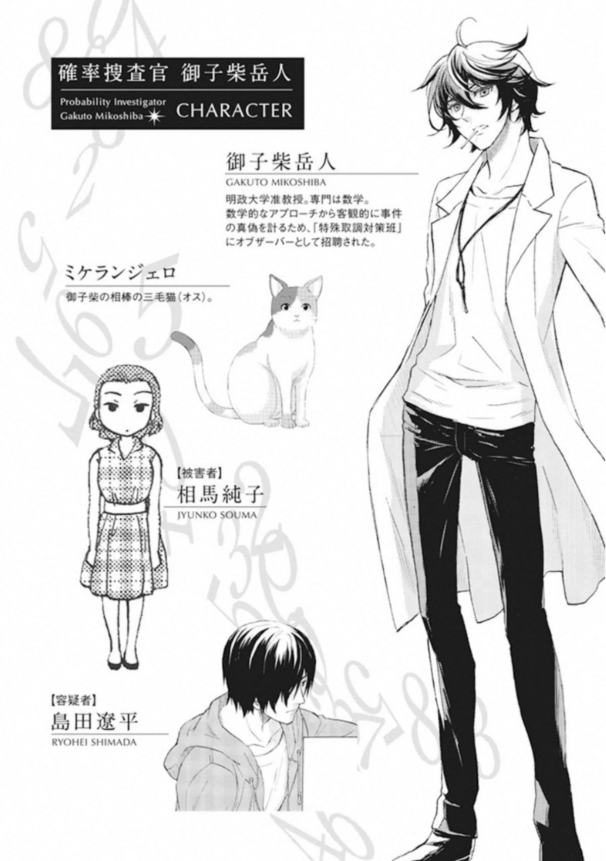 Kakuritsu Sousakan Mikoshiba Gakuto Chapter 8 page 4 - Chapter 8: The closed room method 2