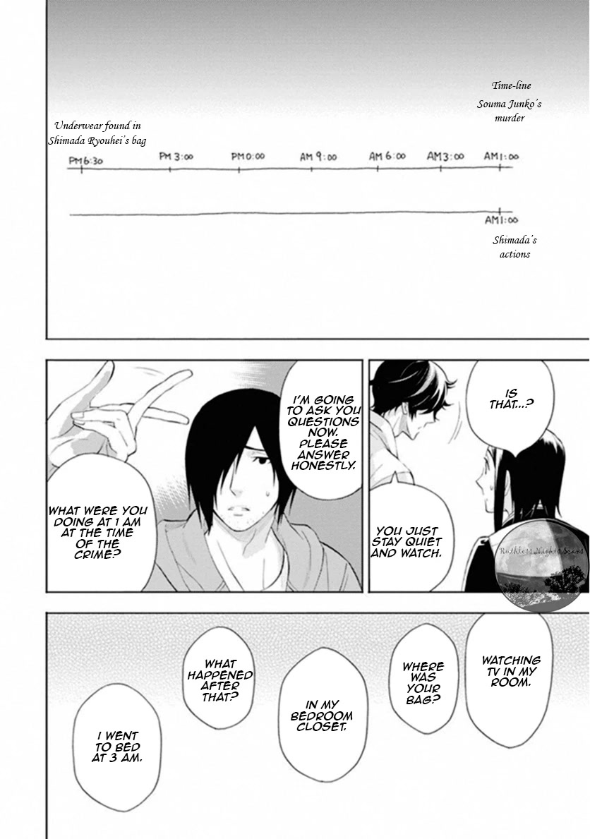 Kakuritsu Sousakan Mikoshiba Gakuto Chapter 9 page 23 - Chapter 9: The closed room game 1