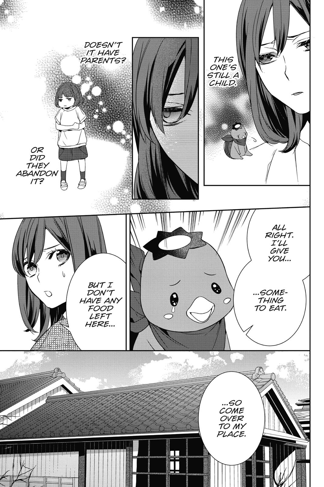 Kakuriyo no Yadomeshi: Ayakashi Oyado ni Yomeiri Shimasu. Chapter 10.5 page 9 - Chapter 10.5