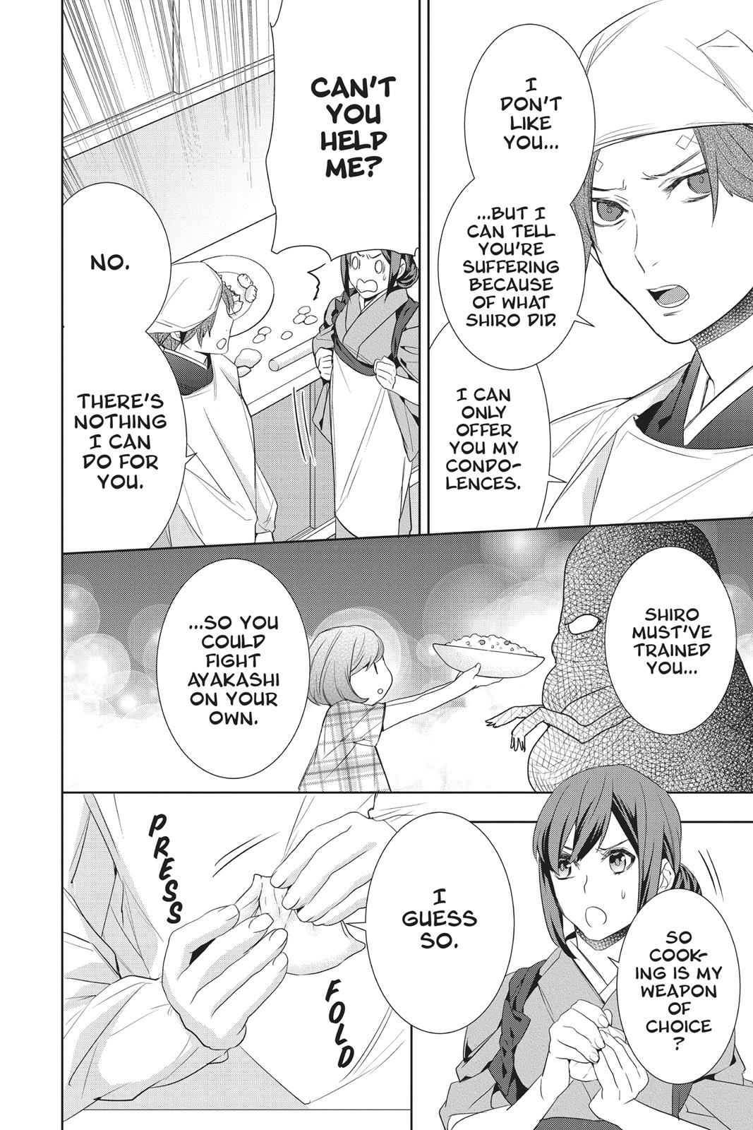 Kakuriyo no Yadomeshi: Ayakashi Oyado ni Yomeiri Shimasu. Chapter 14 page 14 - Chapter 14