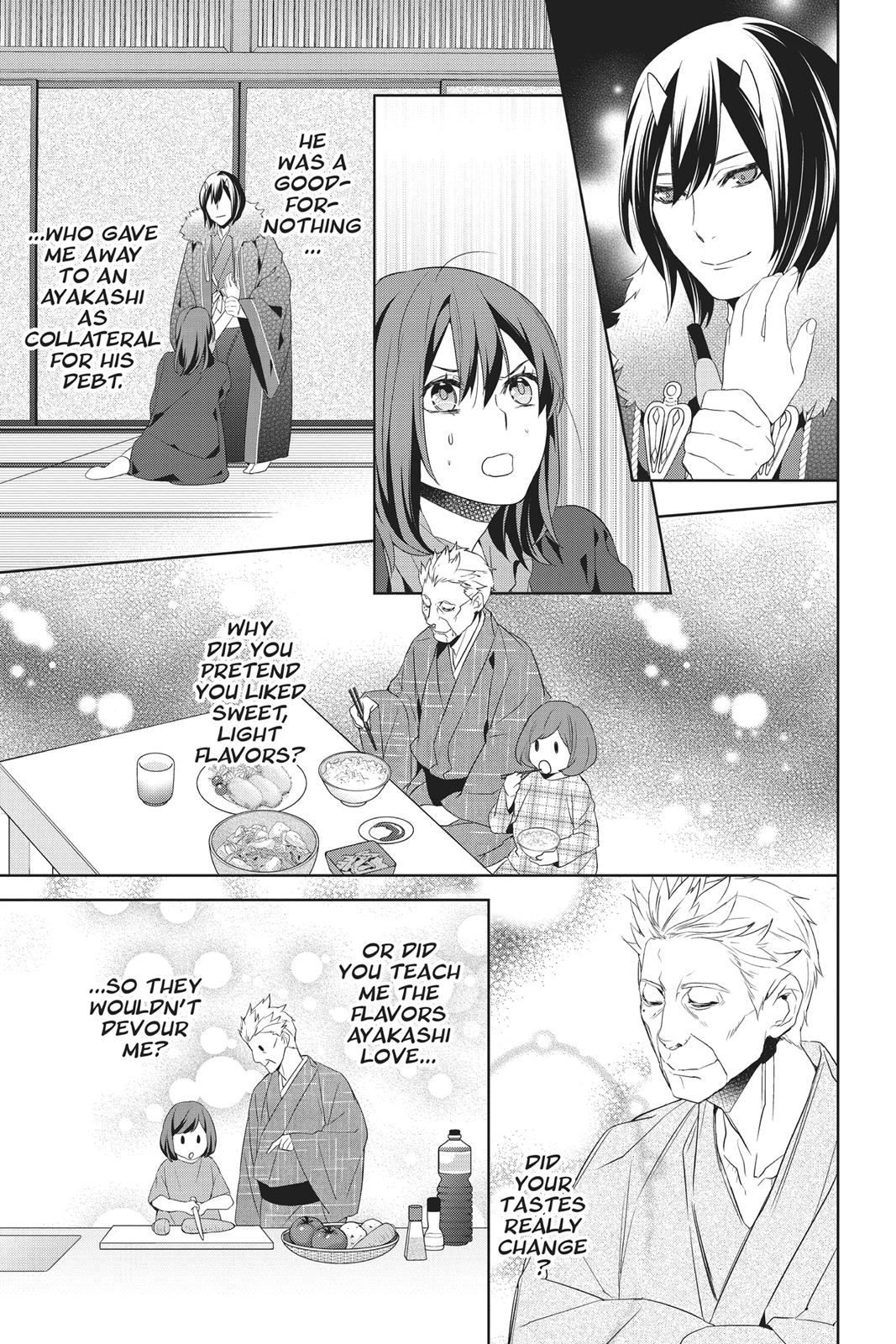 Kakuriyo no Yadomeshi: Ayakashi Oyado ni Yomeiri Shimasu. Chapter 15 page 33 - Chapter 15