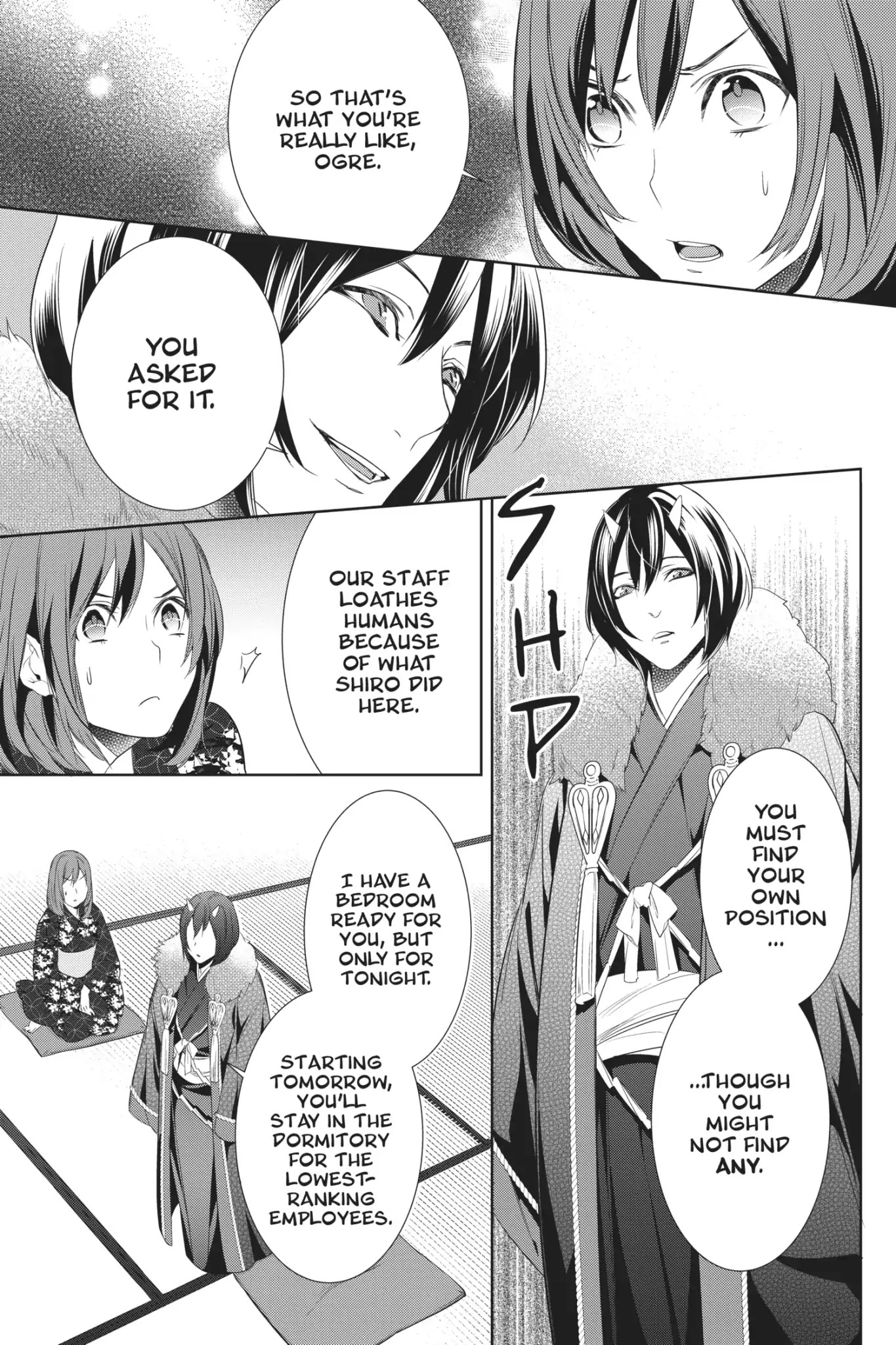 Kakuriyo no Yadomeshi: Ayakashi Oyado ni Yomeiri Shimasu. Chapter 2 page 36 - Chapter 2: Chapter 2