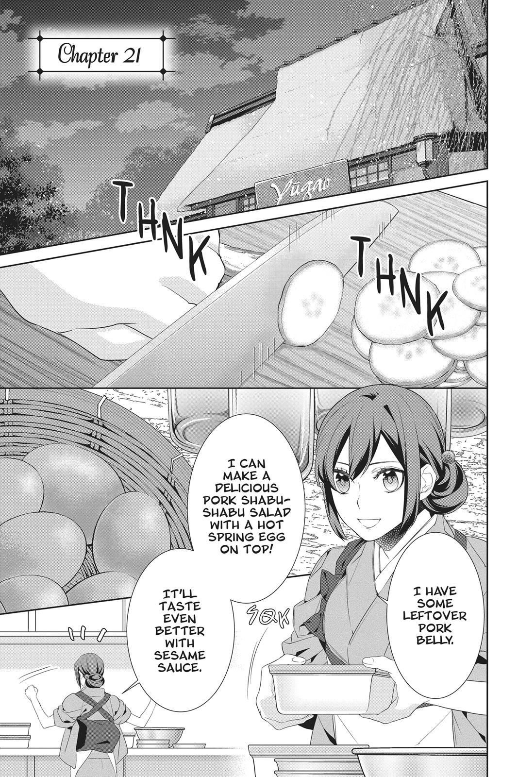 Kakuriyo no Yadomeshi: Ayakashi Oyado ni Yomeiri Shimasu. Chapter 21 page 1 - Chapter 21