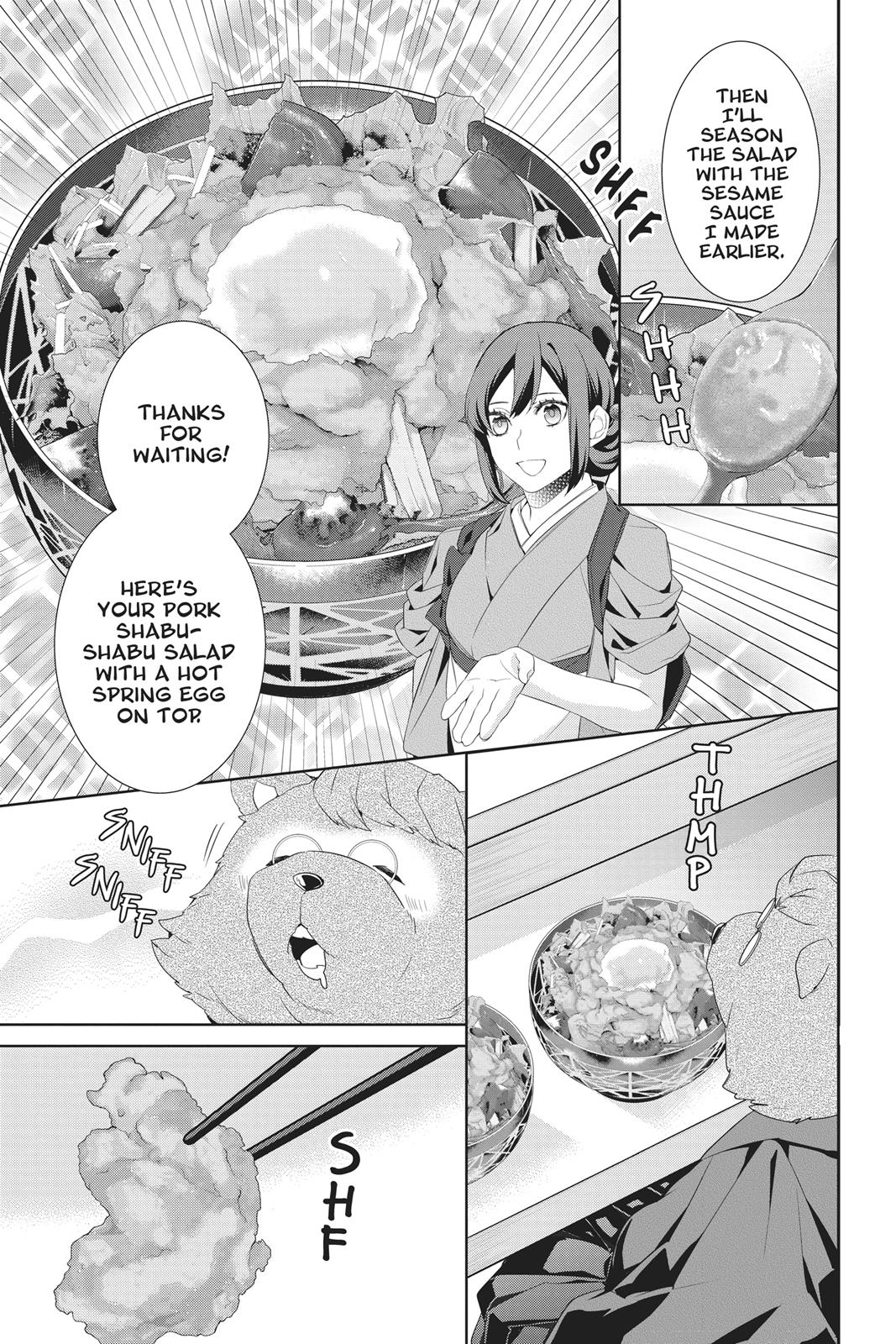 Kakuriyo no Yadomeshi: Ayakashi Oyado ni Yomeiri Shimasu. Chapter 21 page 11 - Chapter 21