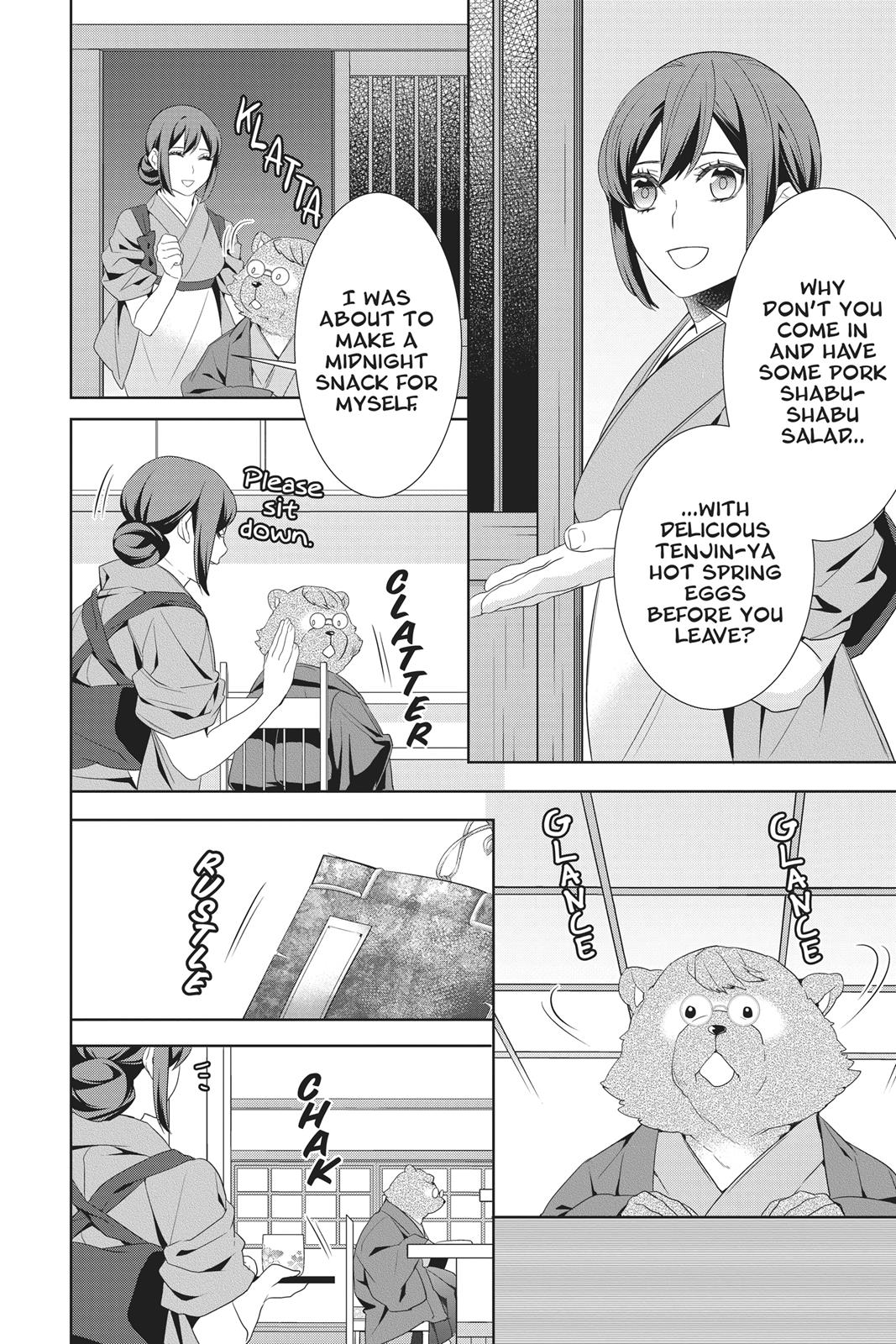 Kakuriyo no Yadomeshi: Ayakashi Oyado ni Yomeiri Shimasu. Chapter 21 page 8 - Chapter 21