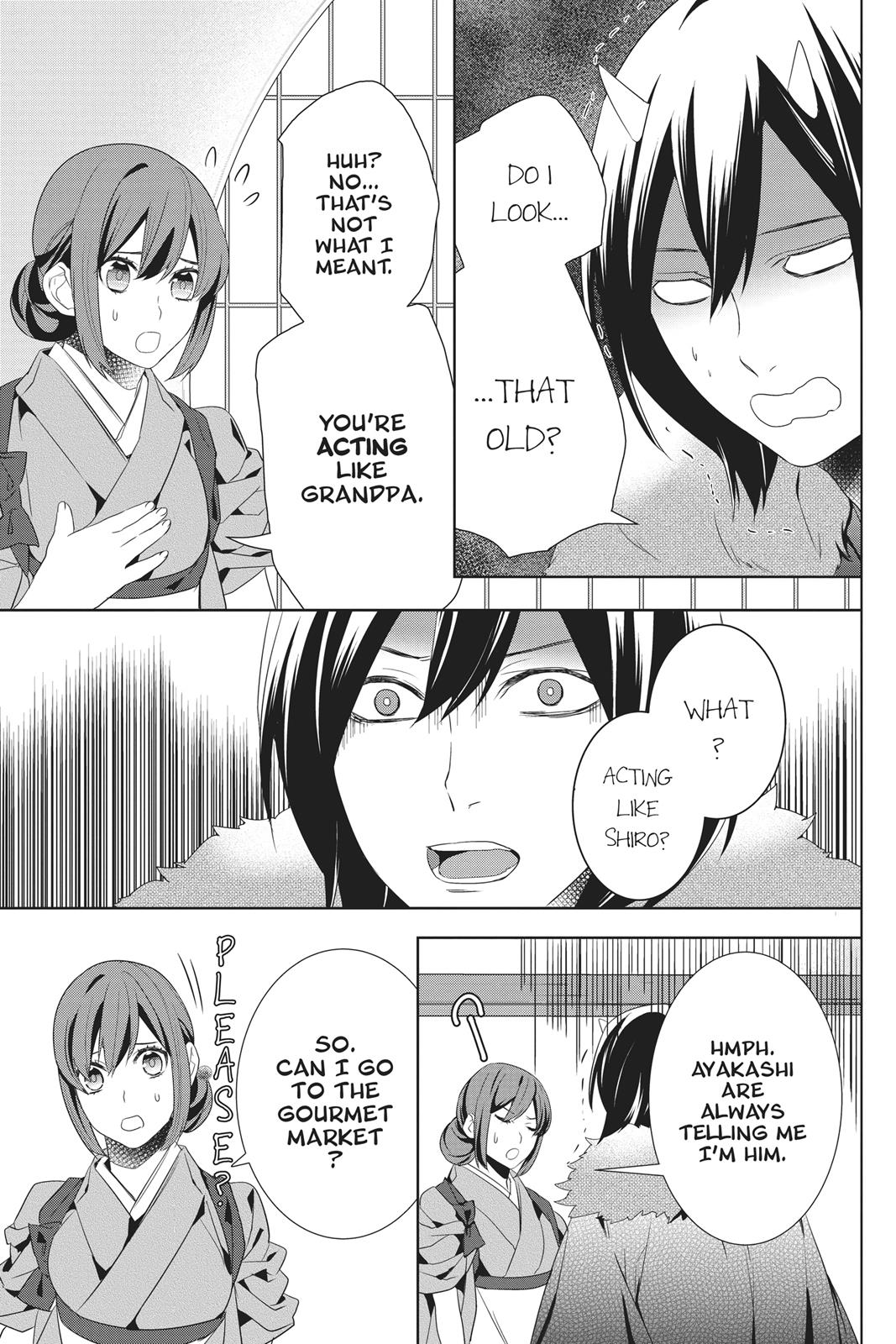 Kakuriyo no Yadomeshi: Ayakashi Oyado ni Yomeiri Shimasu. Chapter 23 page 41 - Chapter 23