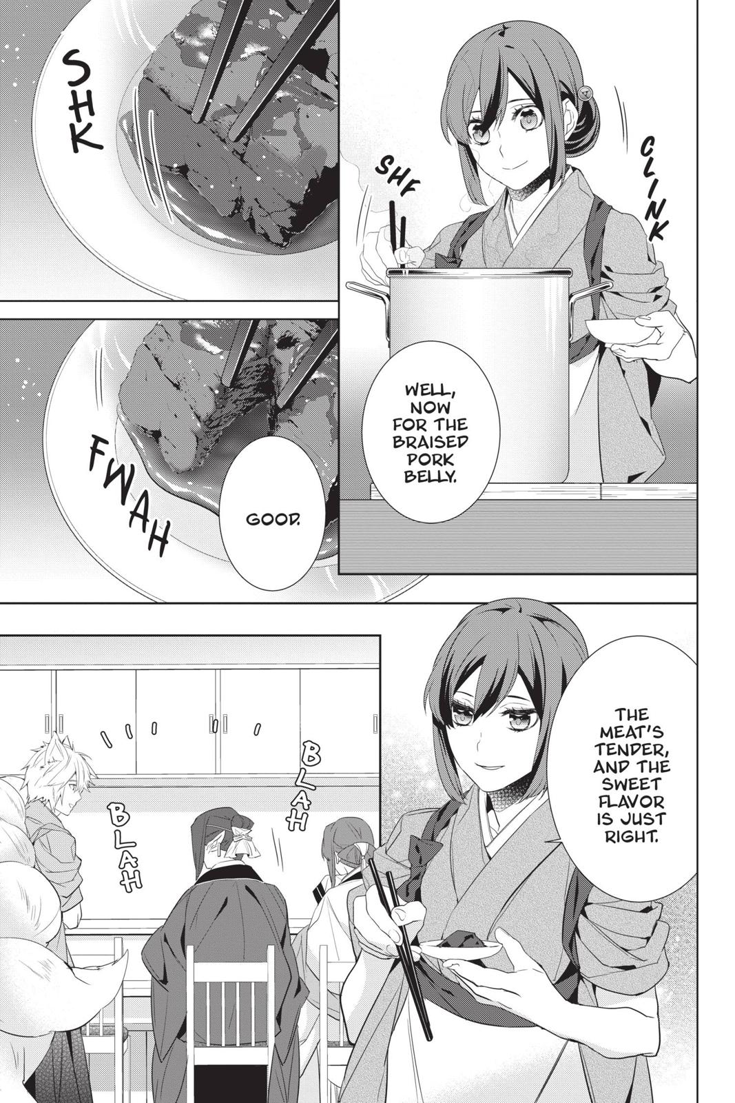 Kakuriyo no Yadomeshi: Ayakashi Oyado ni Yomeiri Shimasu. Chapter 29 page 11 - Chapter 29