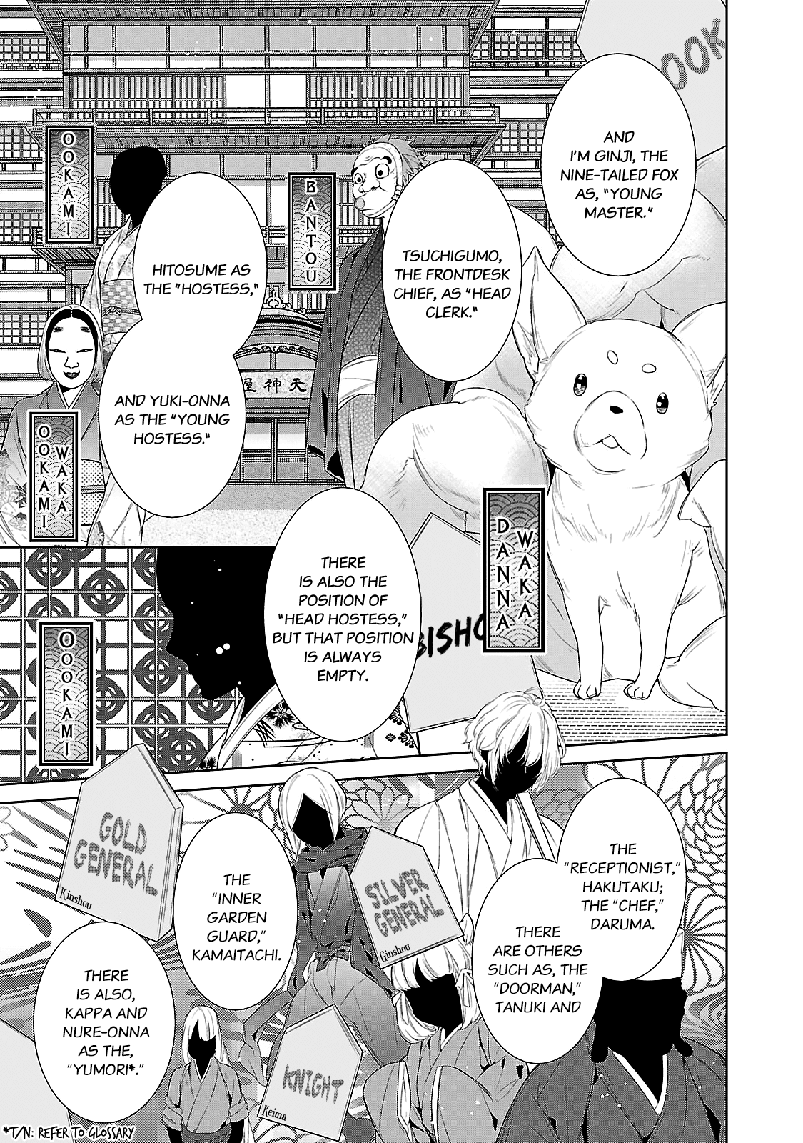 Kakuriyo no Yadomeshi: Ayakashi Oyado ni Yomeiri Shimasu. Chapter 3 page 21 - Chapter 3: Chapter 3