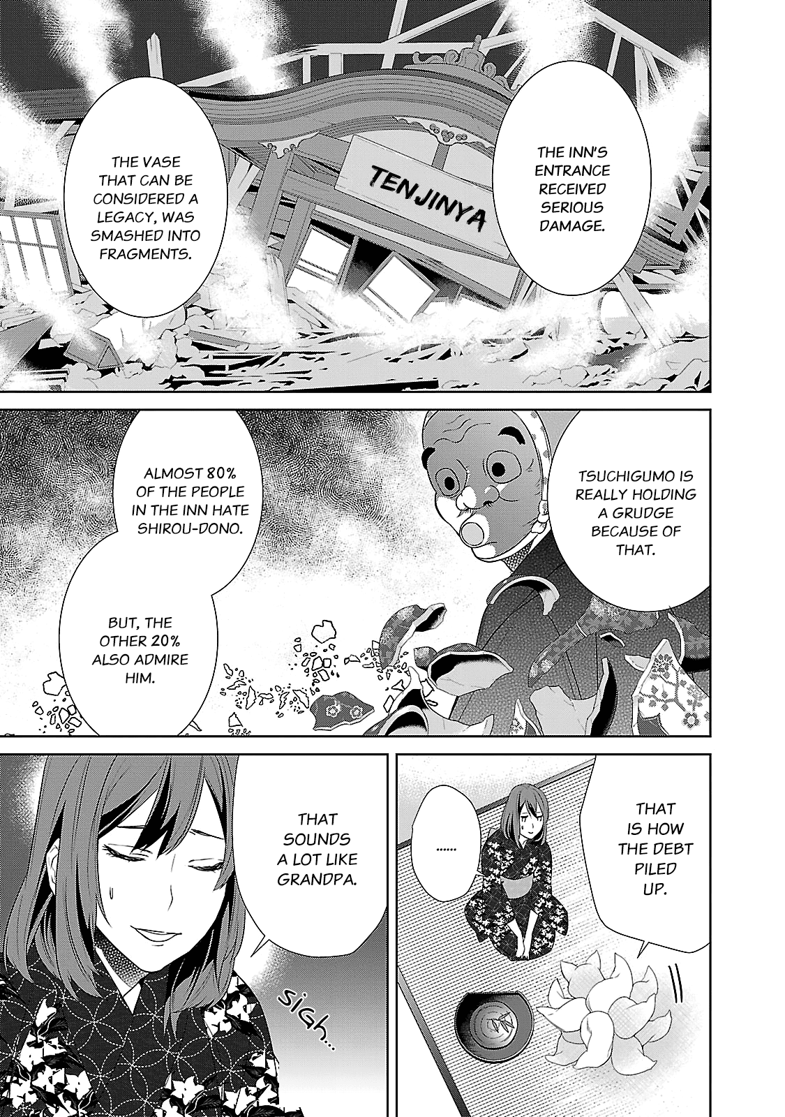 Kakuriyo no Yadomeshi: Ayakashi Oyado ni Yomeiri Shimasu. Chapter 3 page 25 - Chapter 3: Chapter 3