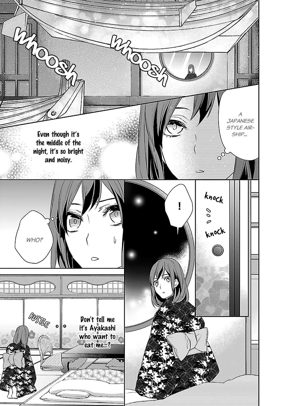 Kakuriyo no Yadomeshi: Ayakashi Oyado ni Yomeiri Shimasu. Chapter 3 page 9 - Chapter 3: Chapter 3