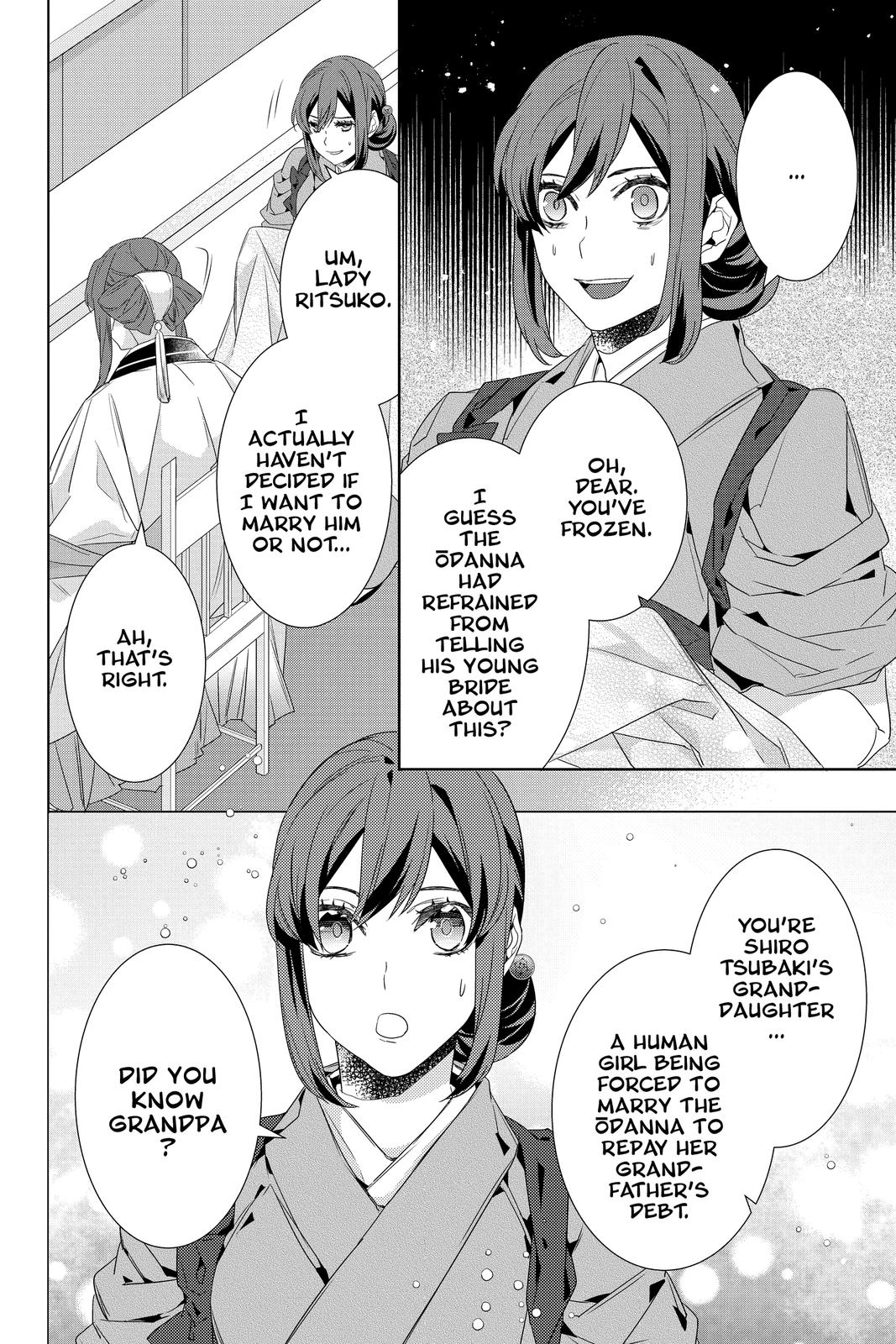 Kakuriyo no Yadomeshi: Ayakashi Oyado ni Yomeiri Shimasu. Chapter 32 page 16 - Chapter 32