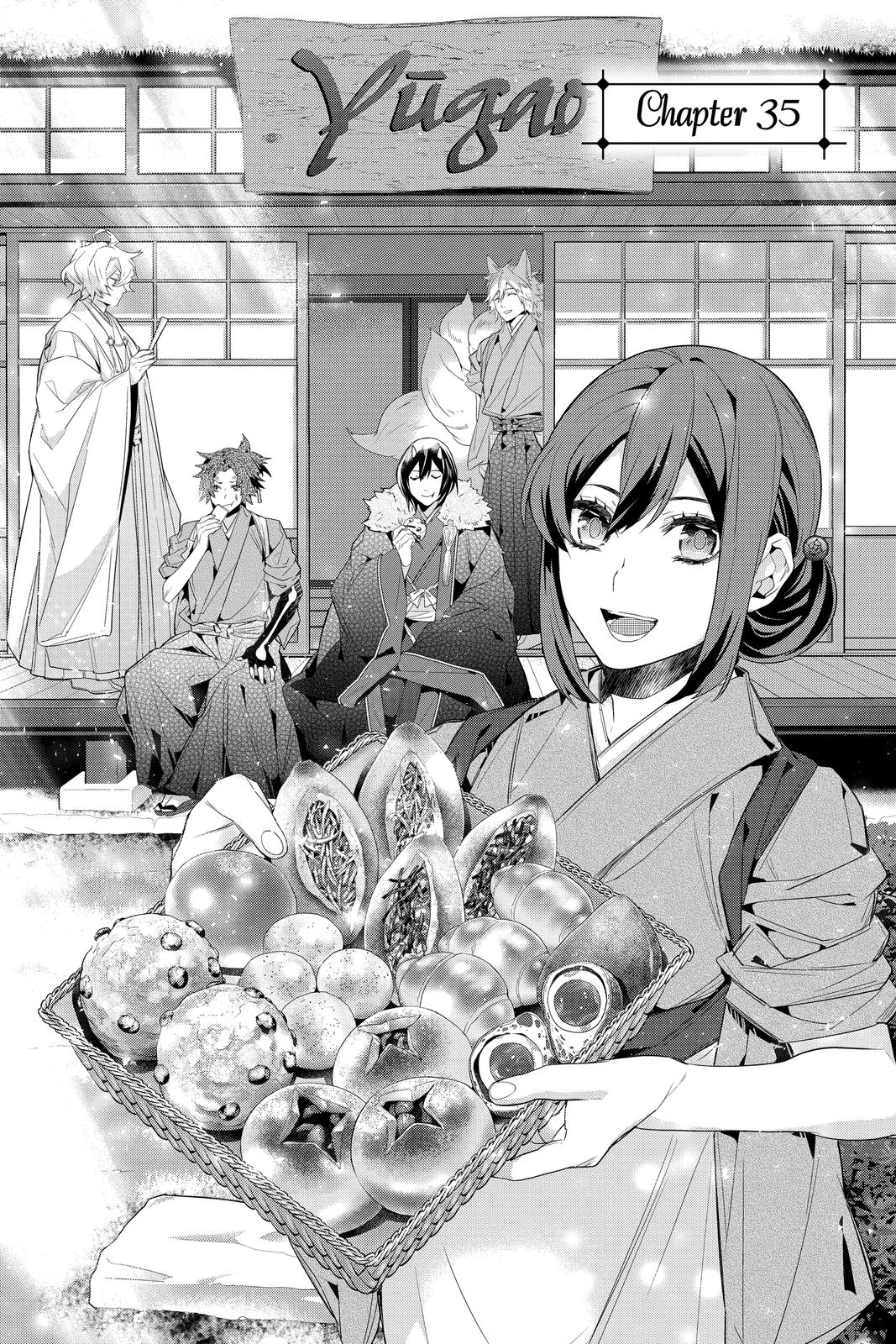 Kakuriyo no Yadomeshi: Ayakashi Oyado ni Yomeiri Shimasu. Chapter 35 page 1 - Chapter 35