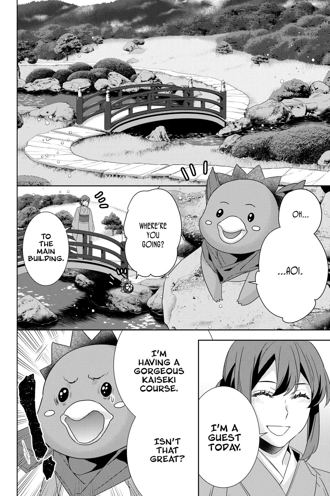 Kakuriyo no Yadomeshi: Ayakashi Oyado ni Yomeiri Shimasu. Chapter 37 page 14 - Chapter 37