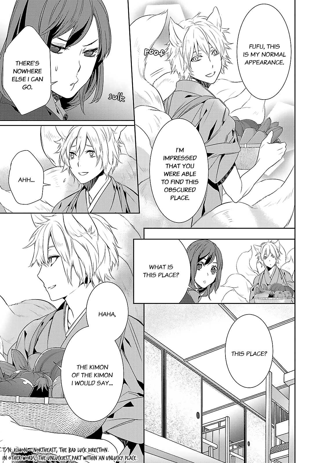 Kakuriyo no Yadomeshi: Ayakashi Oyado ni Yomeiri Shimasu. Chapter 4 page 26 - Chapter 4: 4