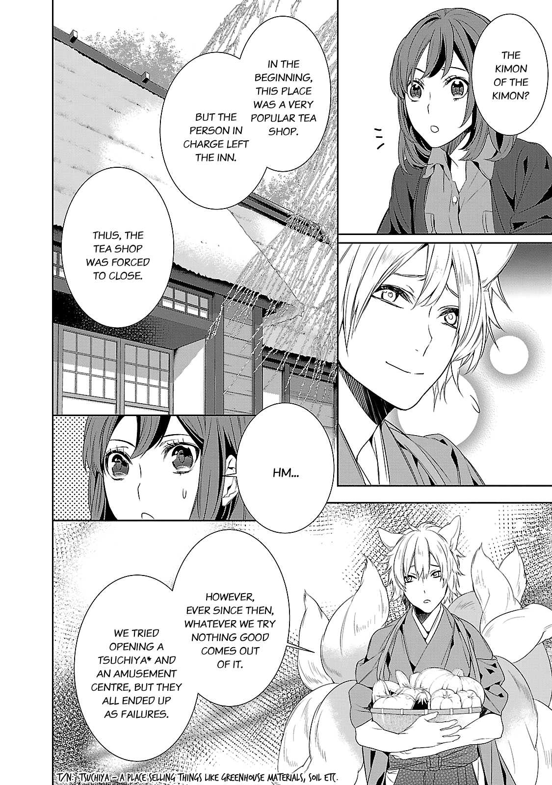 Kakuriyo no Yadomeshi: Ayakashi Oyado ni Yomeiri Shimasu. Chapter 4 page 27 - Chapter 4: 4