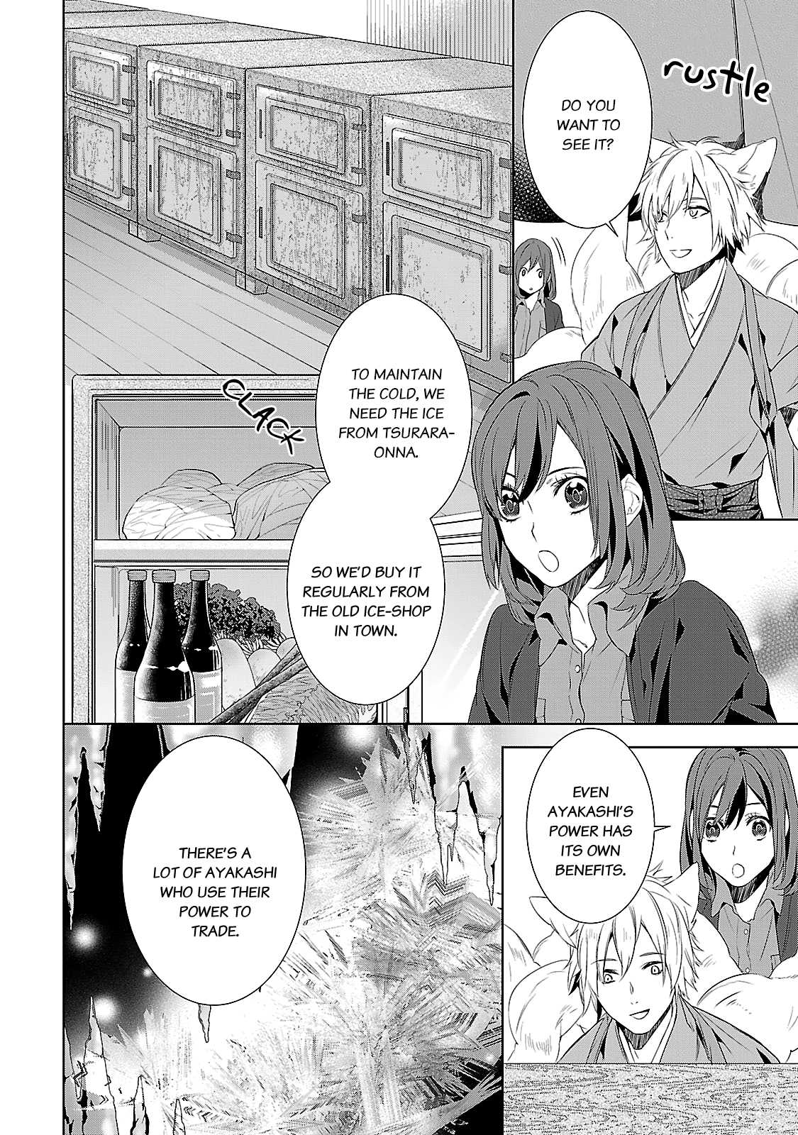 Kakuriyo no Yadomeshi: Ayakashi Oyado ni Yomeiri Shimasu. Chapter 4 page 29 - Chapter 4: 4