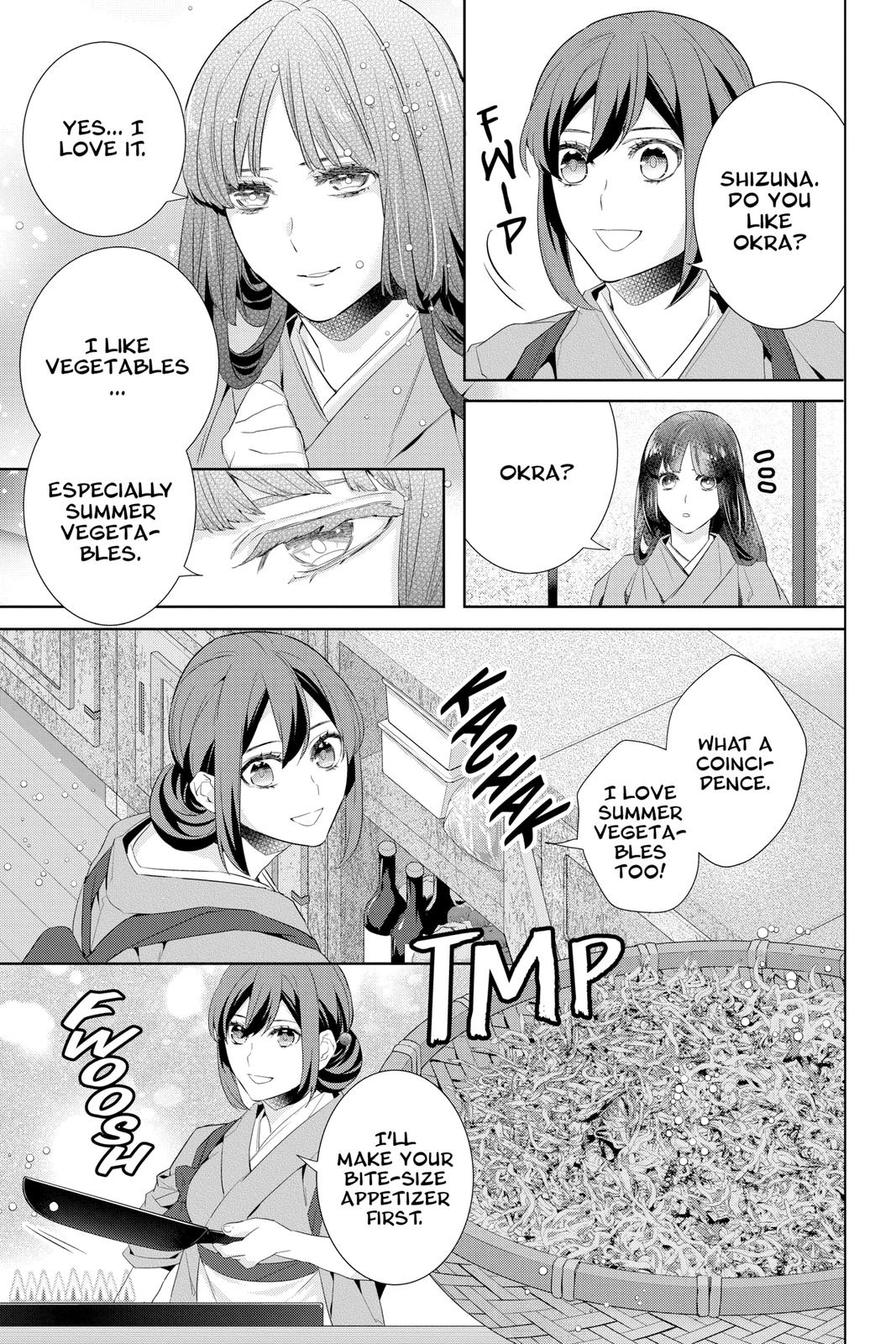 Kakuriyo no Yadomeshi: Ayakashi Oyado ni Yomeiri Shimasu. Chapter 41 page 13 - Chapter 41