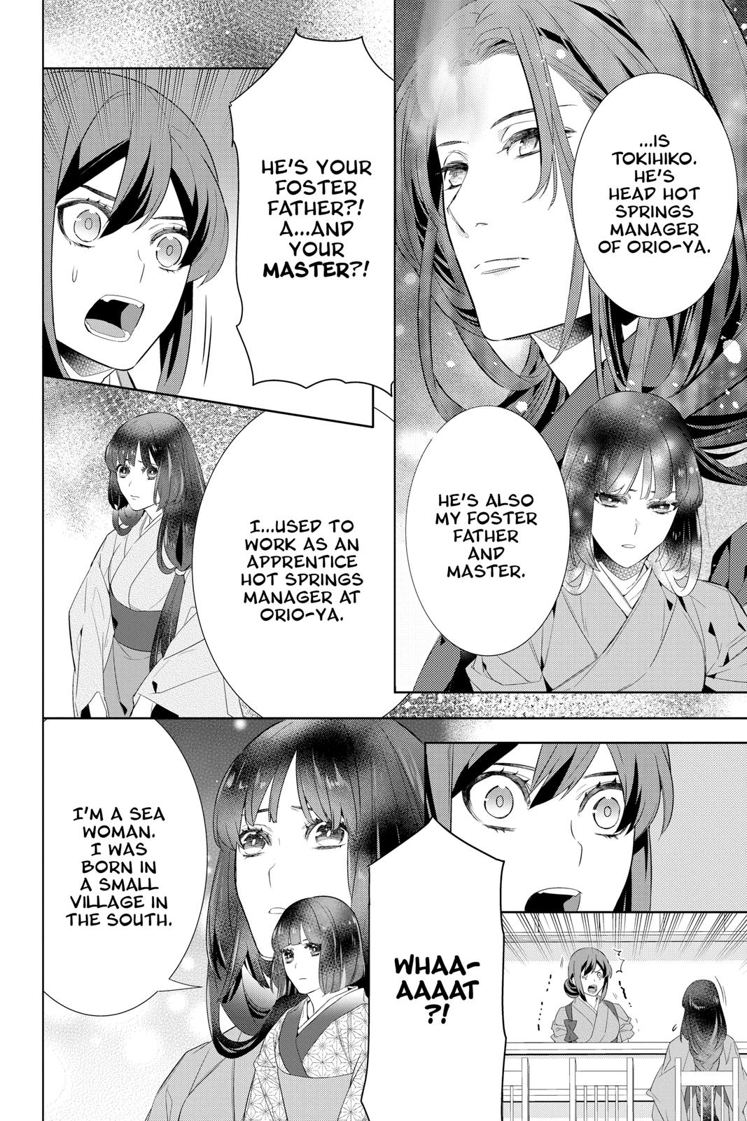 Kakuriyo no Yadomeshi: Ayakashi Oyado ni Yomeiri Shimasu. Chapter 42 page 8 - Chapter 42