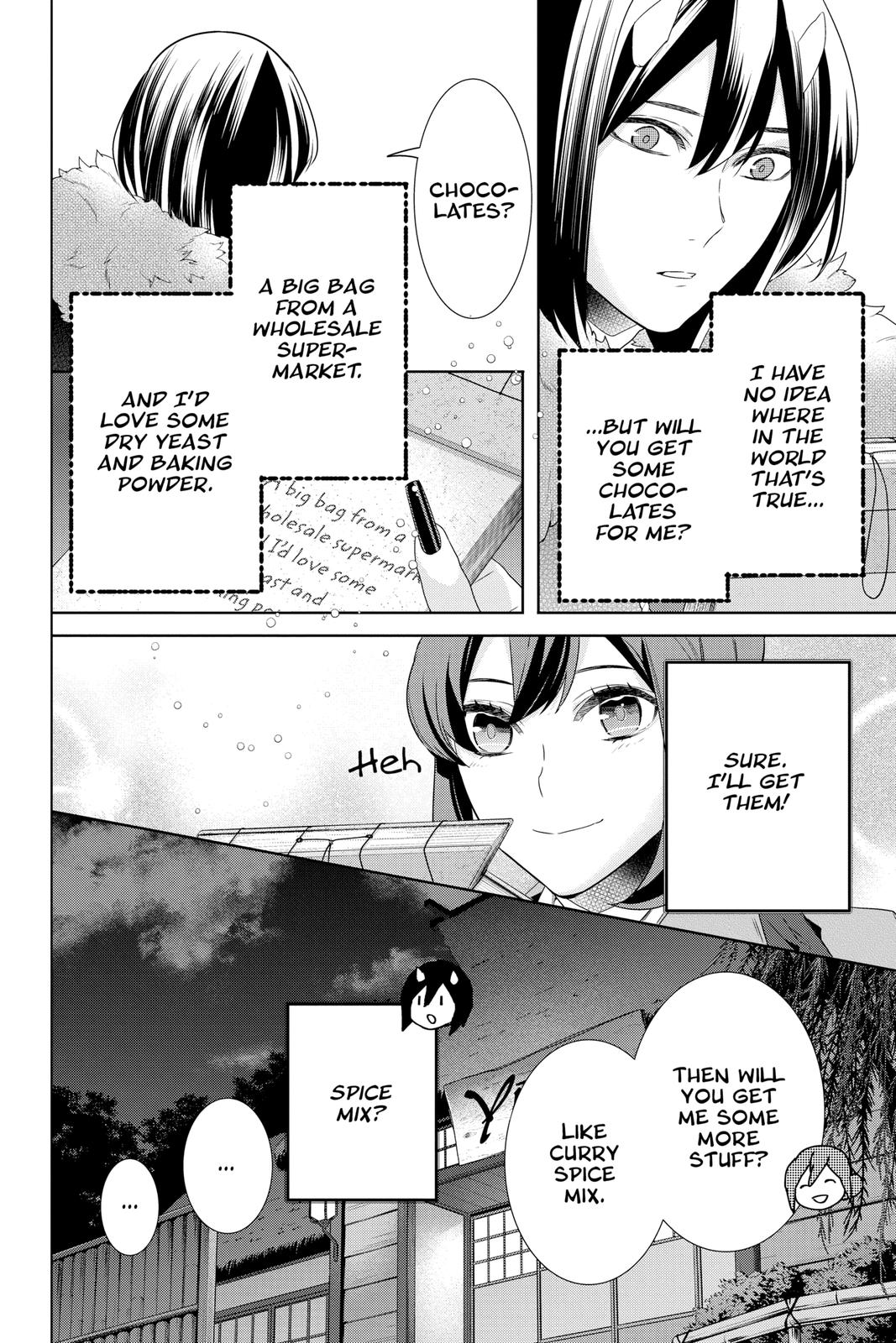 Kakuriyo no Yadomeshi: Ayakashi Oyado ni Yomeiri Shimasu. Chapter 44 page 8 - Chapter 44