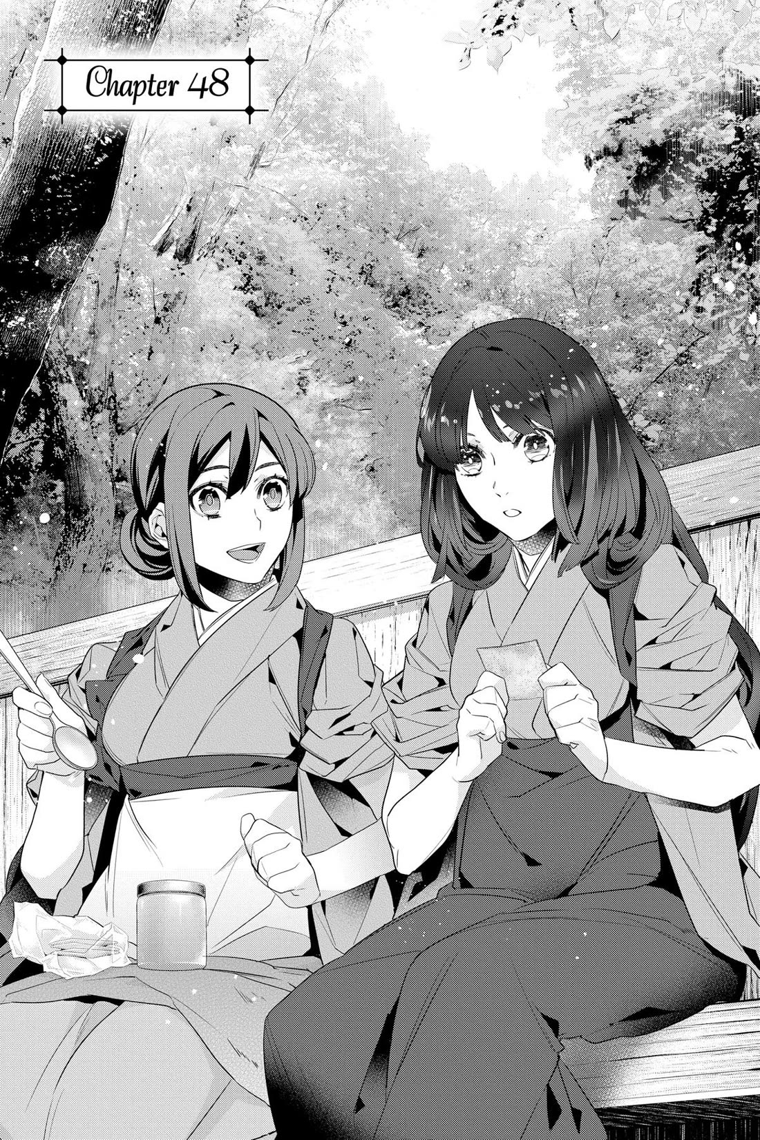 Kakuriyo no Yadomeshi: Ayakashi Oyado ni Yomeiri Shimasu. Chapter 48 page 1 - Chapter 48