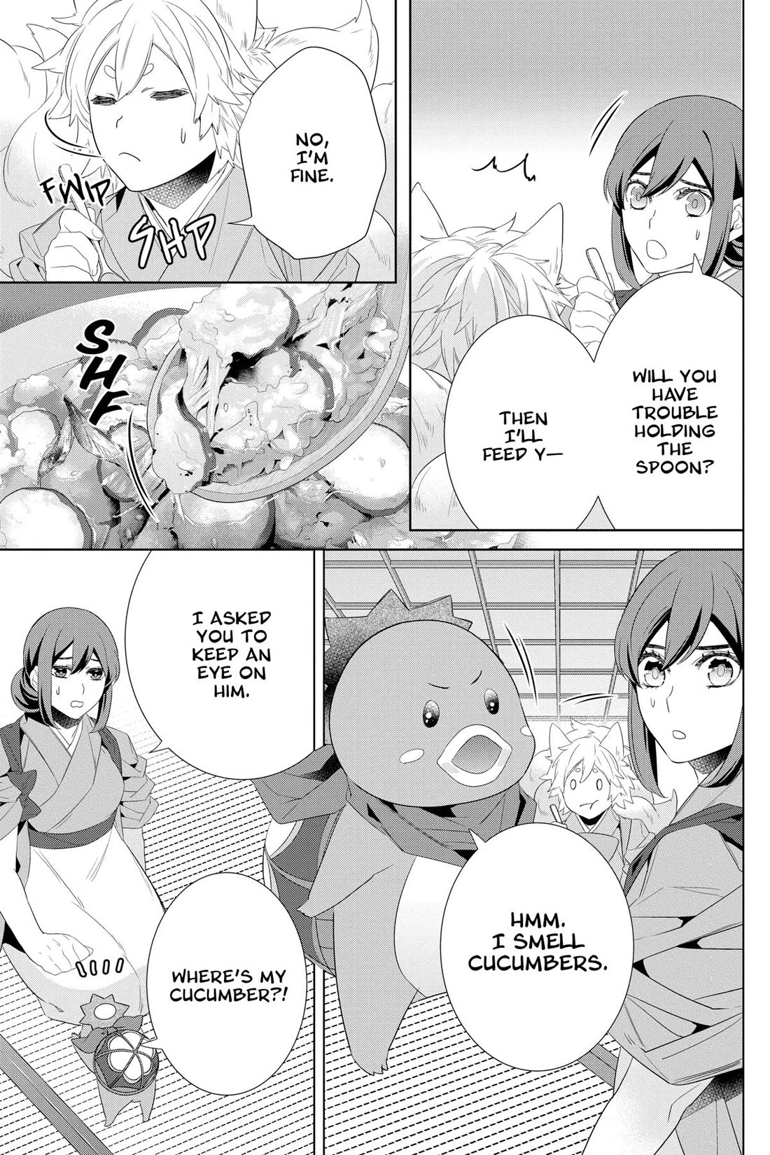 Kakuriyo no Yadomeshi: Ayakashi Oyado ni Yomeiri Shimasu. Chapter 49 page 7 - Chapter 49