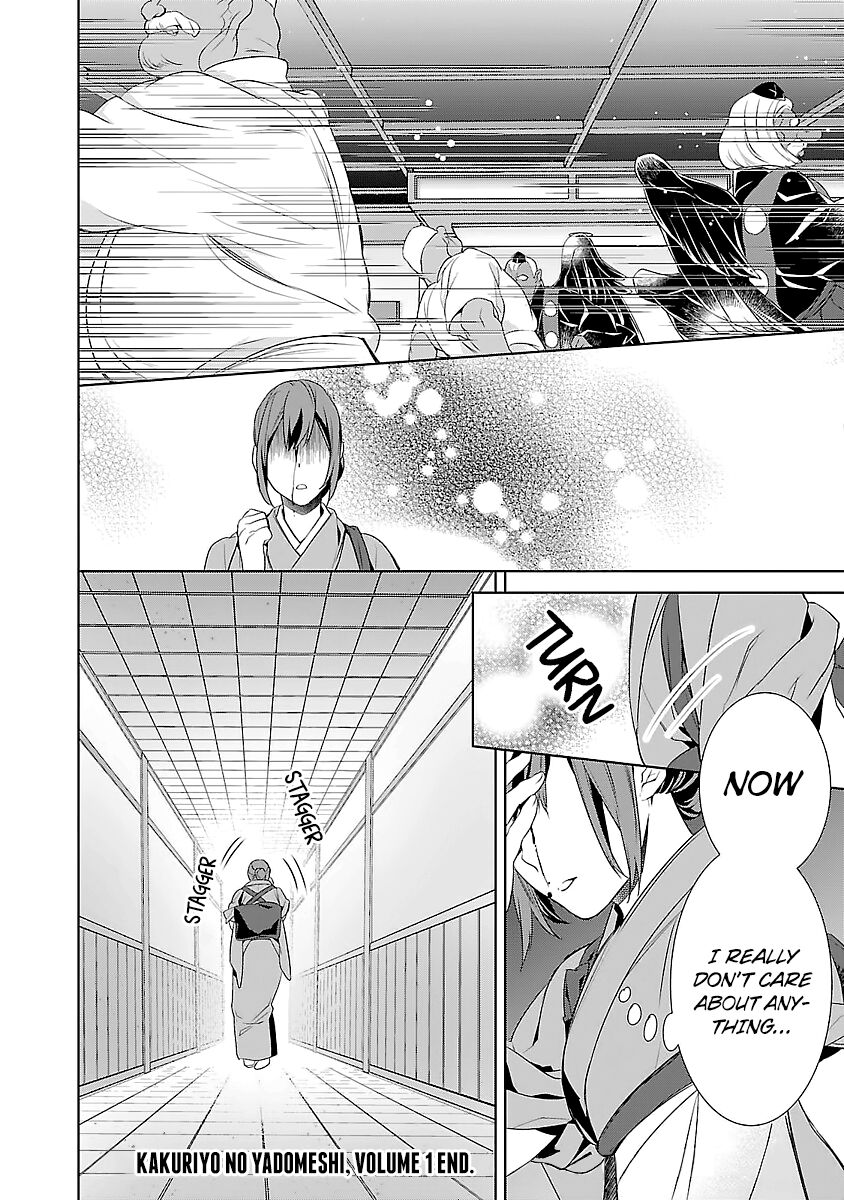 Kakuriyo no Yadomeshi: Ayakashi Oyado ni Yomeiri Shimasu. Chapter 5 page 42 - Chapter 5