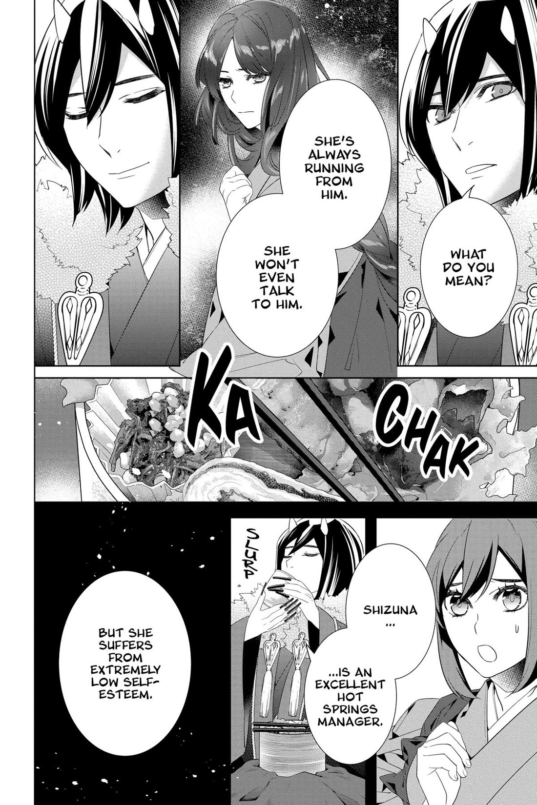 Kakuriyo no Yadomeshi: Ayakashi Oyado ni Yomeiri Shimasu. Chapter 51 page 6 - Chapter 51