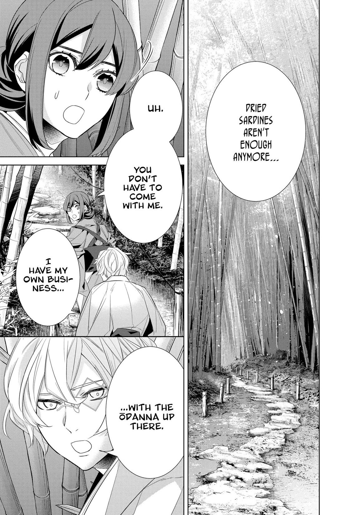 Kakuriyo no Yadomeshi: Ayakashi Oyado ni Yomeiri Shimasu. Chapter 52 page 9 - Chapter 52