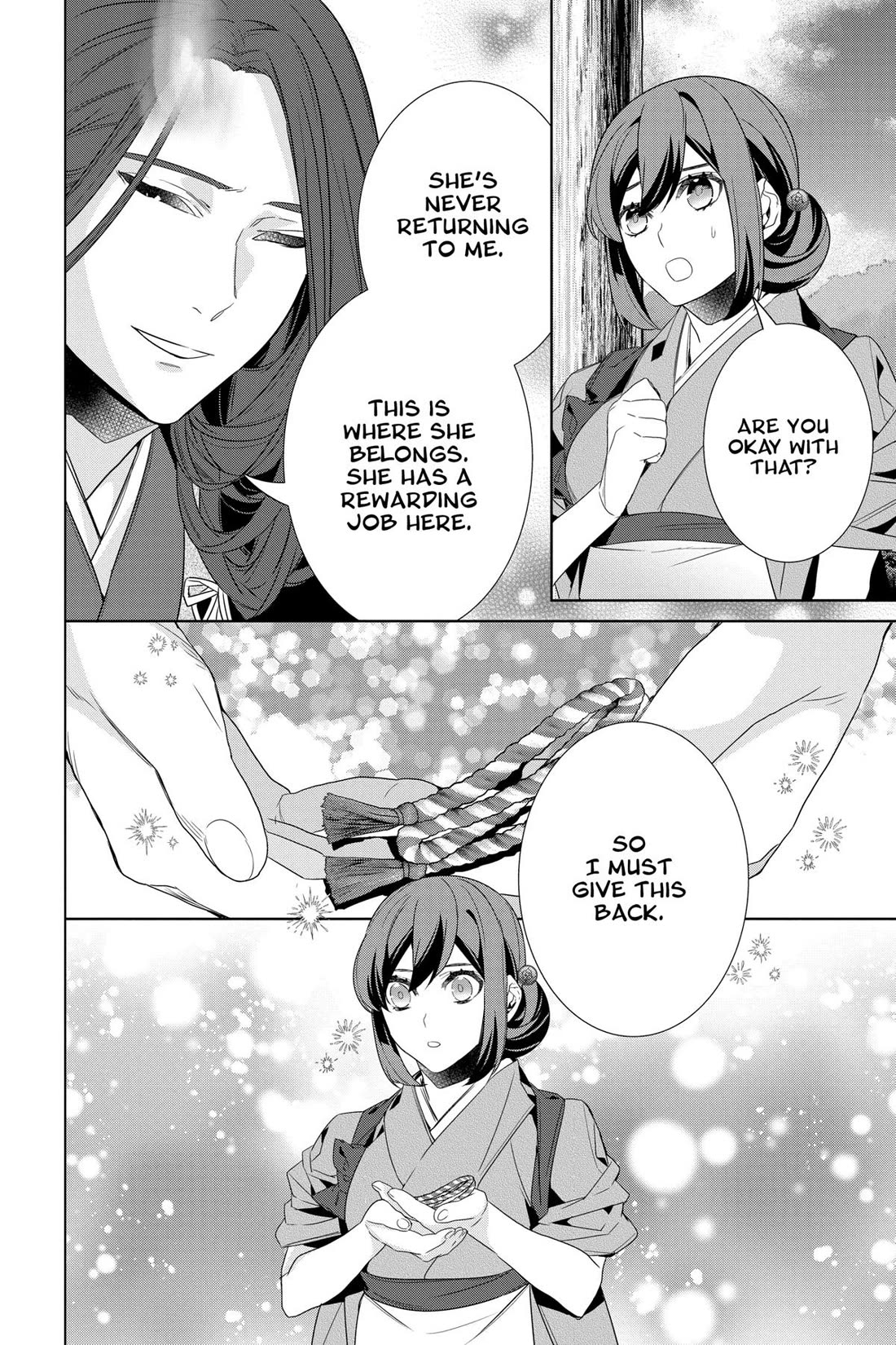 Kakuriyo no Yadomeshi: Ayakashi Oyado ni Yomeiri Shimasu. Chapter 53 page 6 - Chapter 53