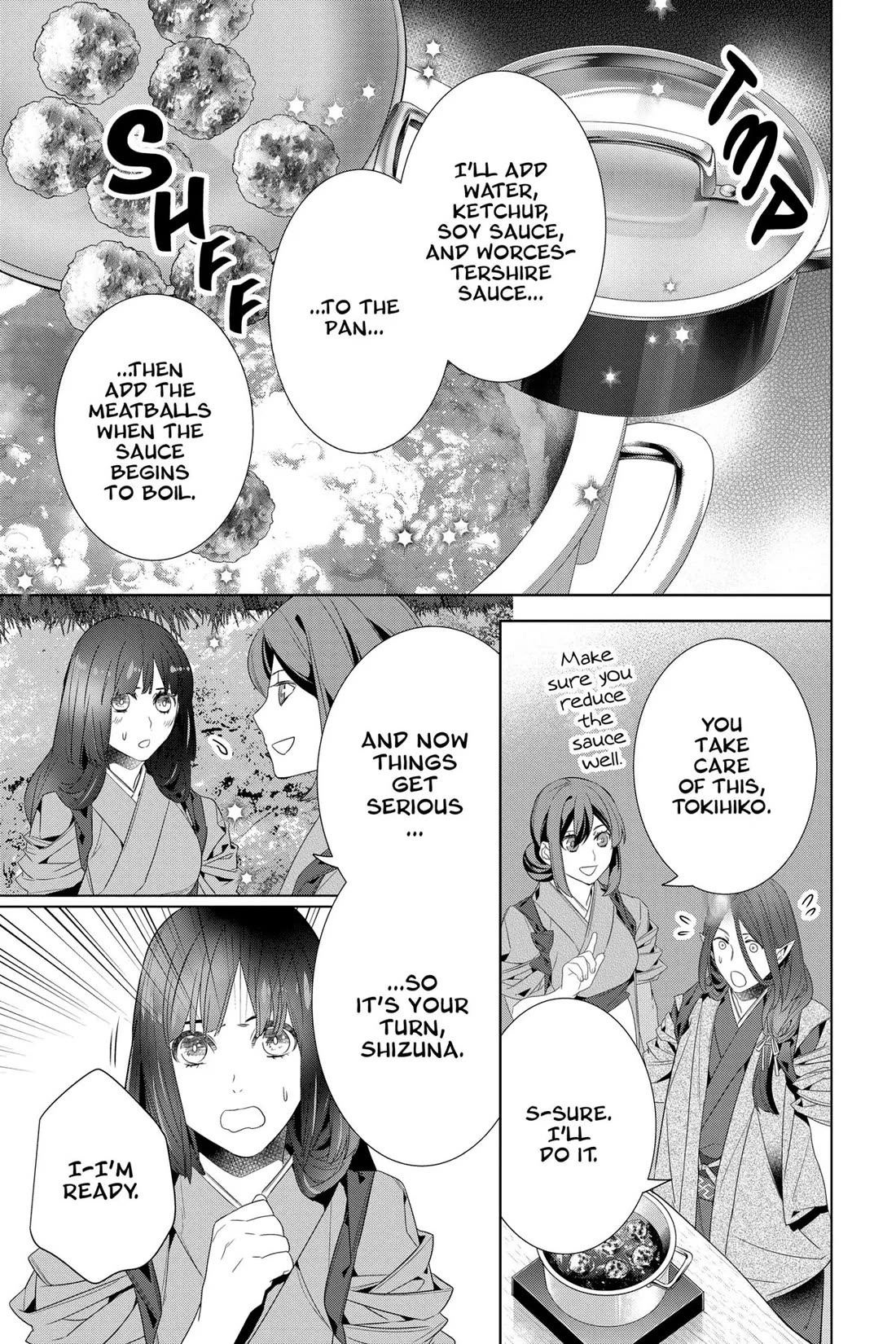 Kakuriyo no Yadomeshi: Ayakashi Oyado ni Yomeiri Shimasu. Chapter 54 page 19 - Chapter 54