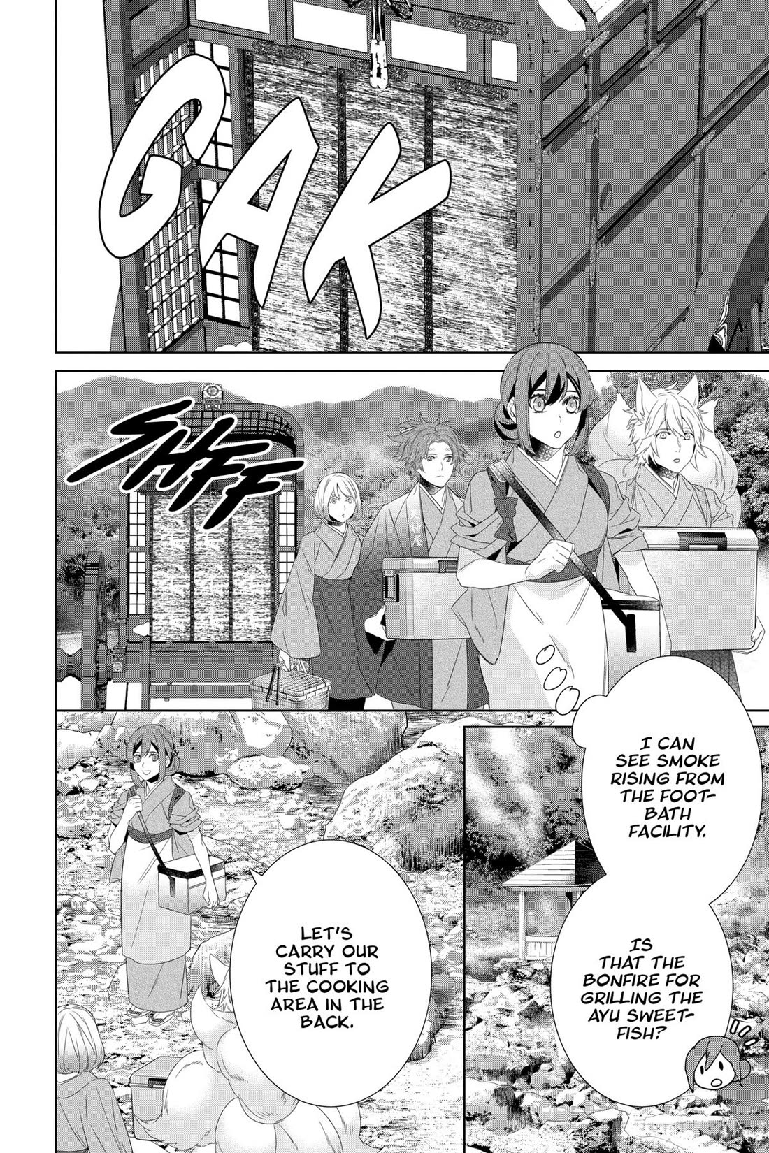 Kakuriyo no Yadomeshi: Ayakashi Oyado ni Yomeiri Shimasu. Chapter 54 page 2 - Chapter 54