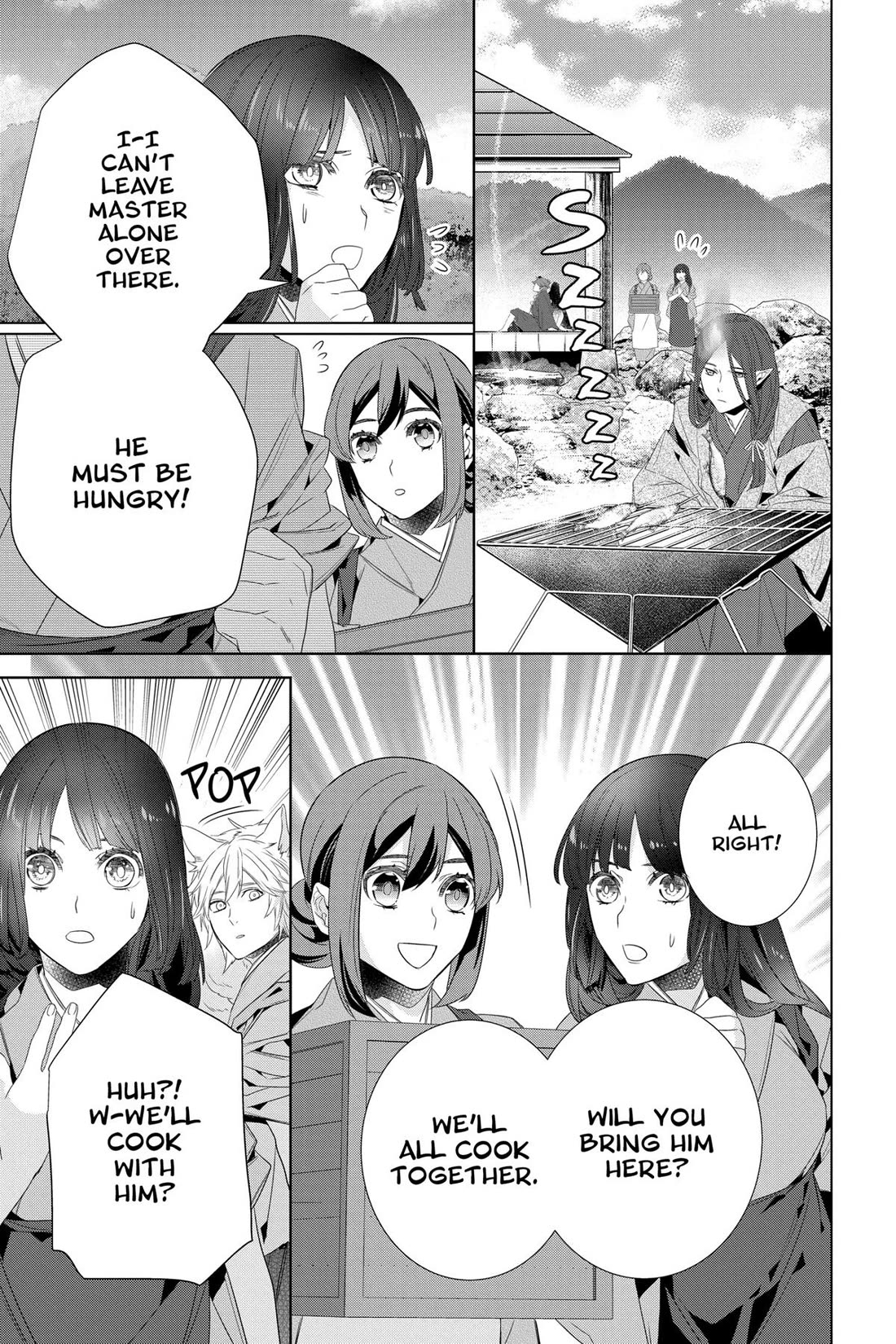Kakuriyo no Yadomeshi: Ayakashi Oyado ni Yomeiri Shimasu. Chapter 54 page 9 - Chapter 54