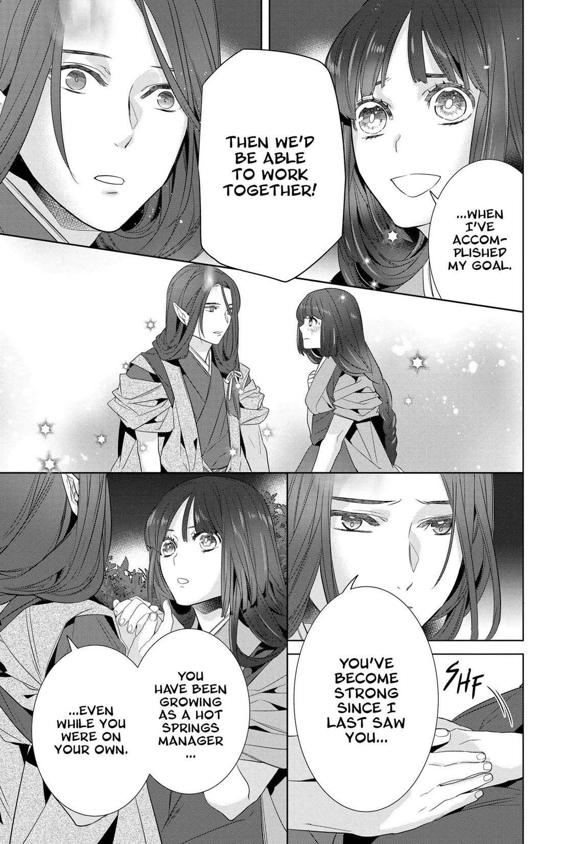 Kakuriyo no Yadomeshi: Ayakashi Oyado ni Yomeiri Shimasu. Chapter 55 page 5 - Chapter 55