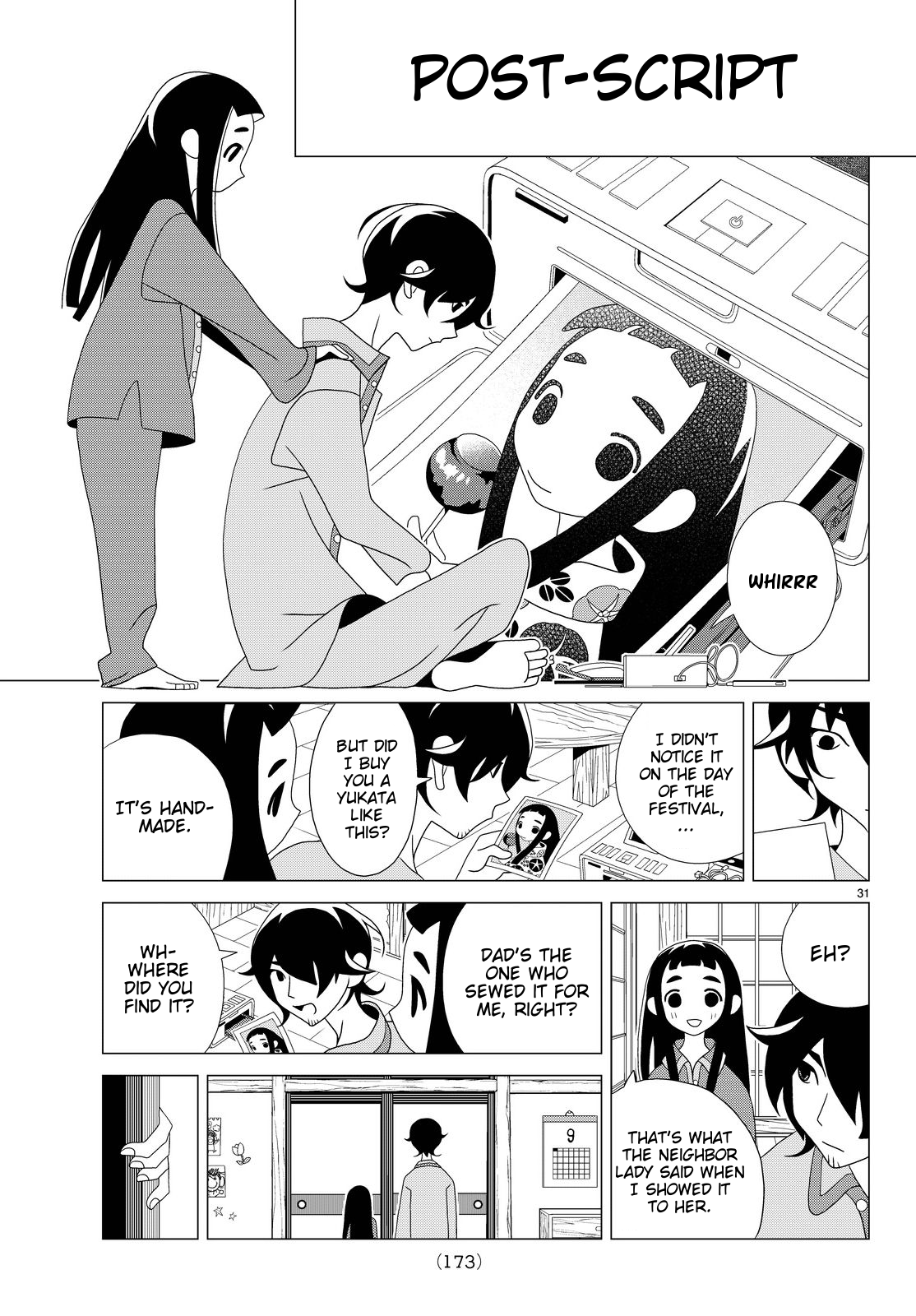 Kakushigoto Chapter 23 page 10 - Chapter 23: Haboh: The Visitor