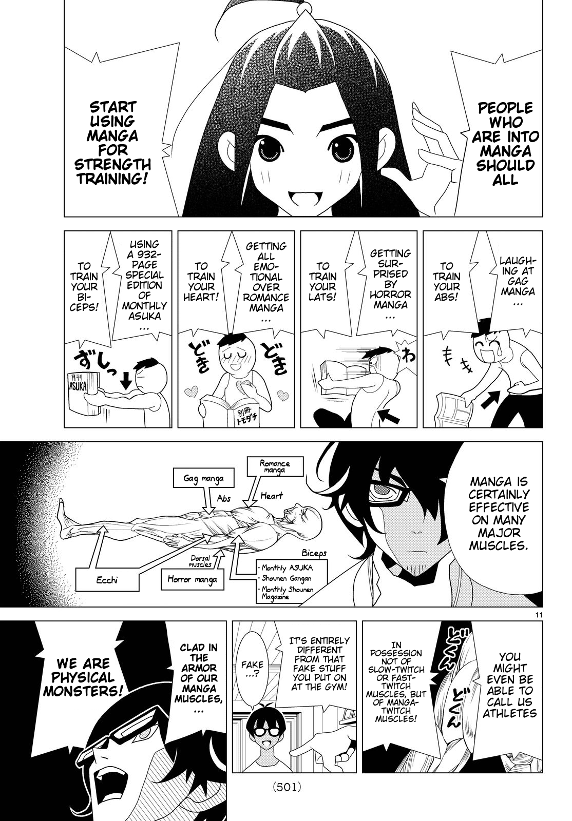Kakushigoto Chapter 26 page 2 - Chapter 26: The Real Circumstances and Muscle of Manga