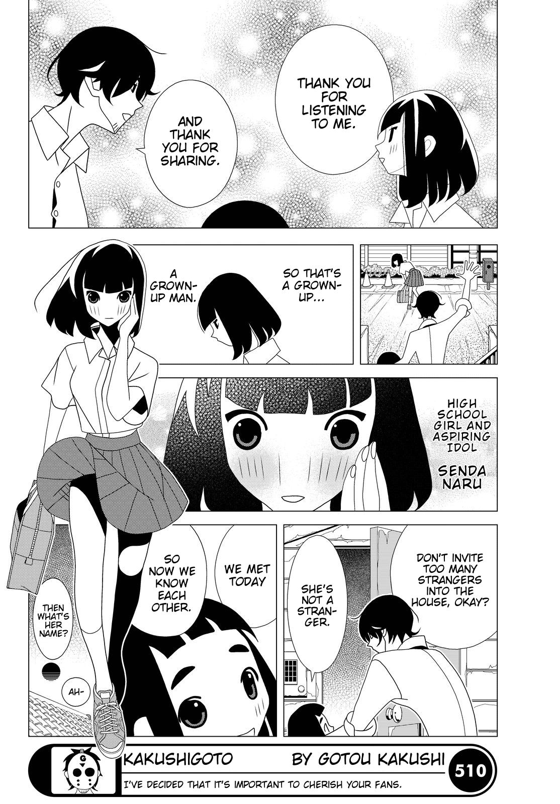 Kakushigoto Chapter 27 page 6 - Chapter 27: Aidoru wo Sarase (Expose the Idol)