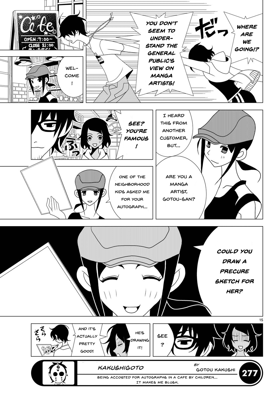 Kakushigoto Chapter 4 page 4 - Chapter 4: The Secret
